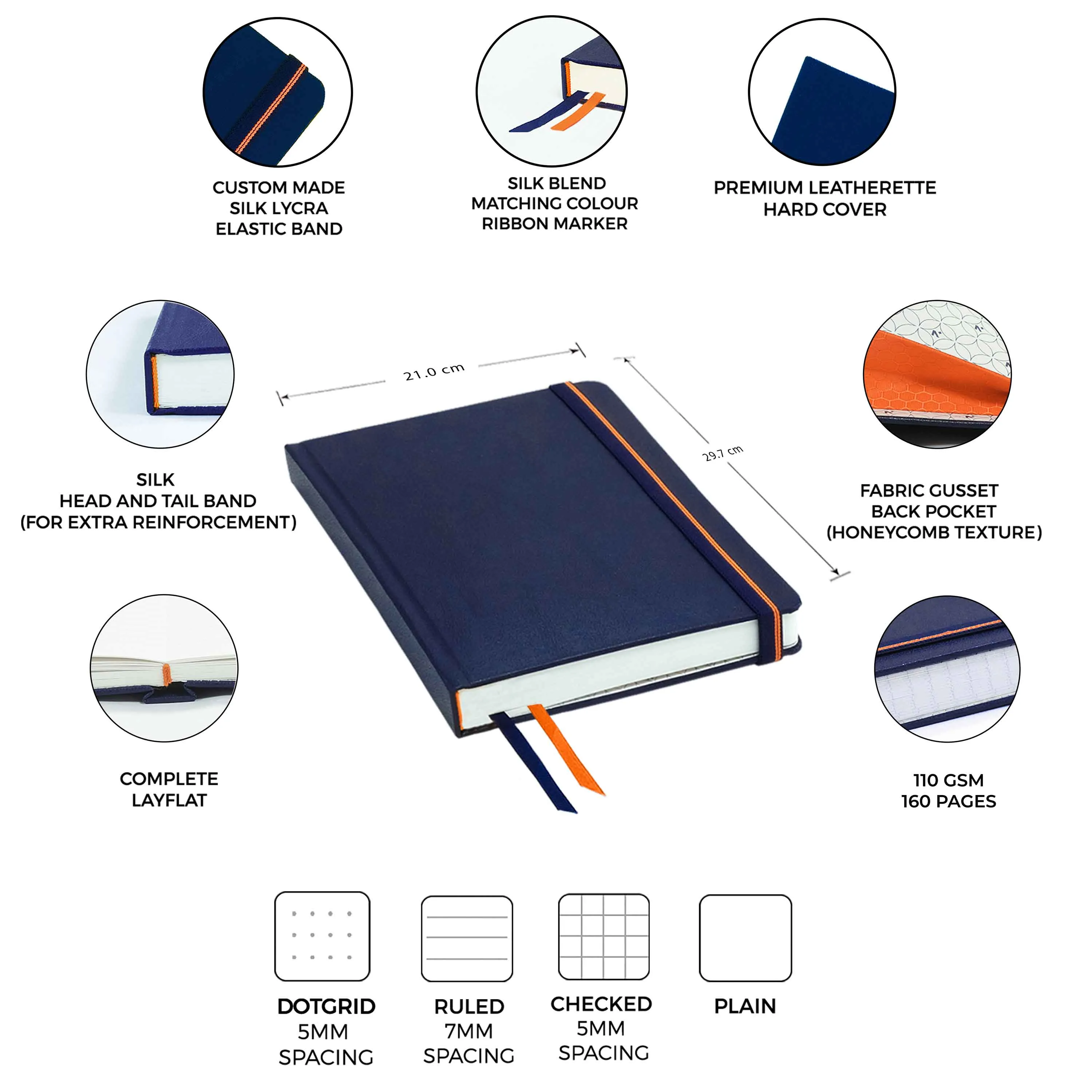 A4 - CLASSIC NOTEBOOK - HARDCOVER - Image 81