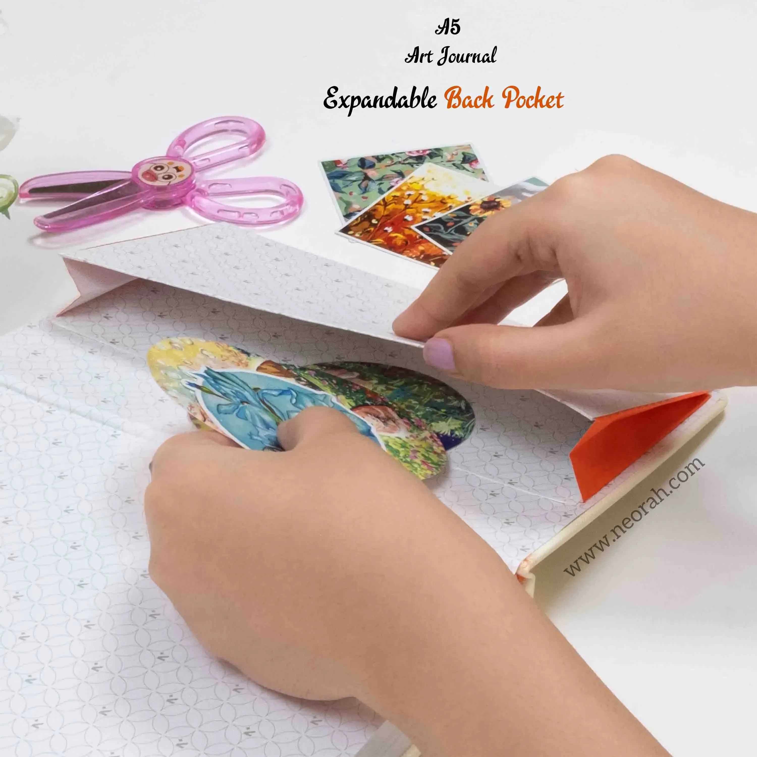 A5 - ART JOURNAL - DOT GRID - 200 GSM - Image 104