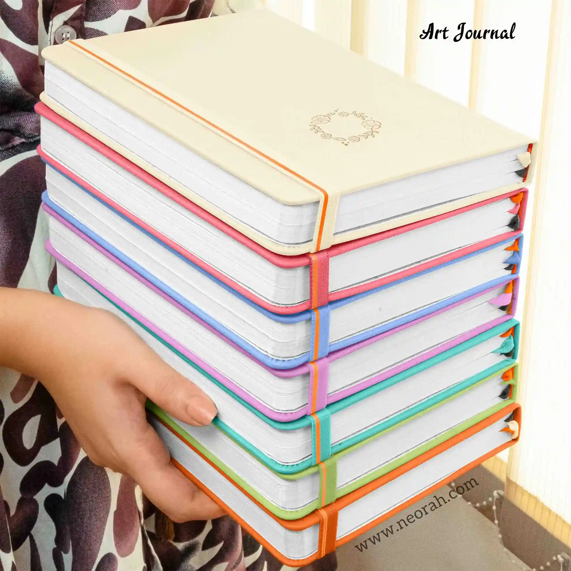 A5 - ART JOURNAL - DOT GRID - 200 GSM - Image 108