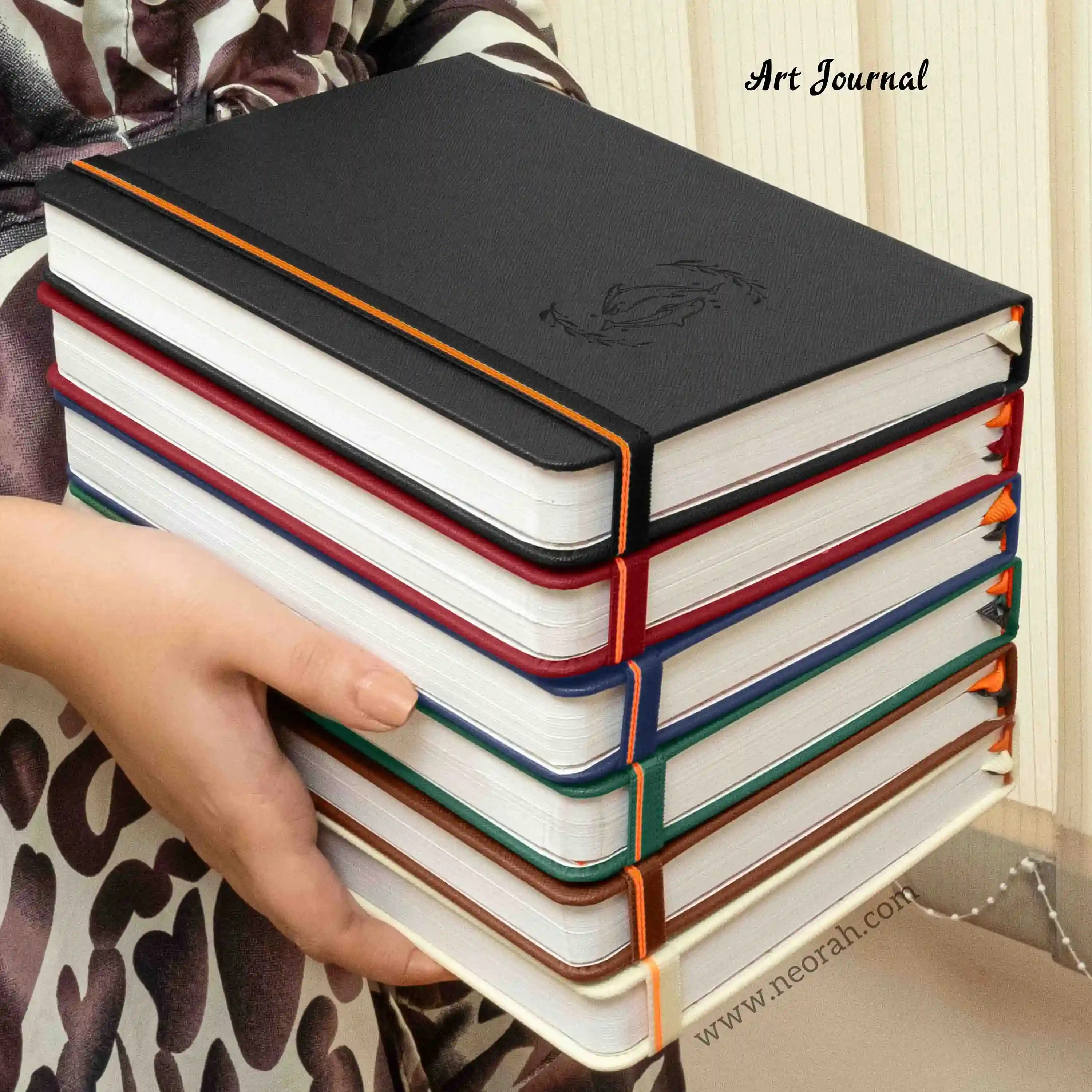 A5 - ART JOURNAL - DOT GRID - 200 GSM - Image 112