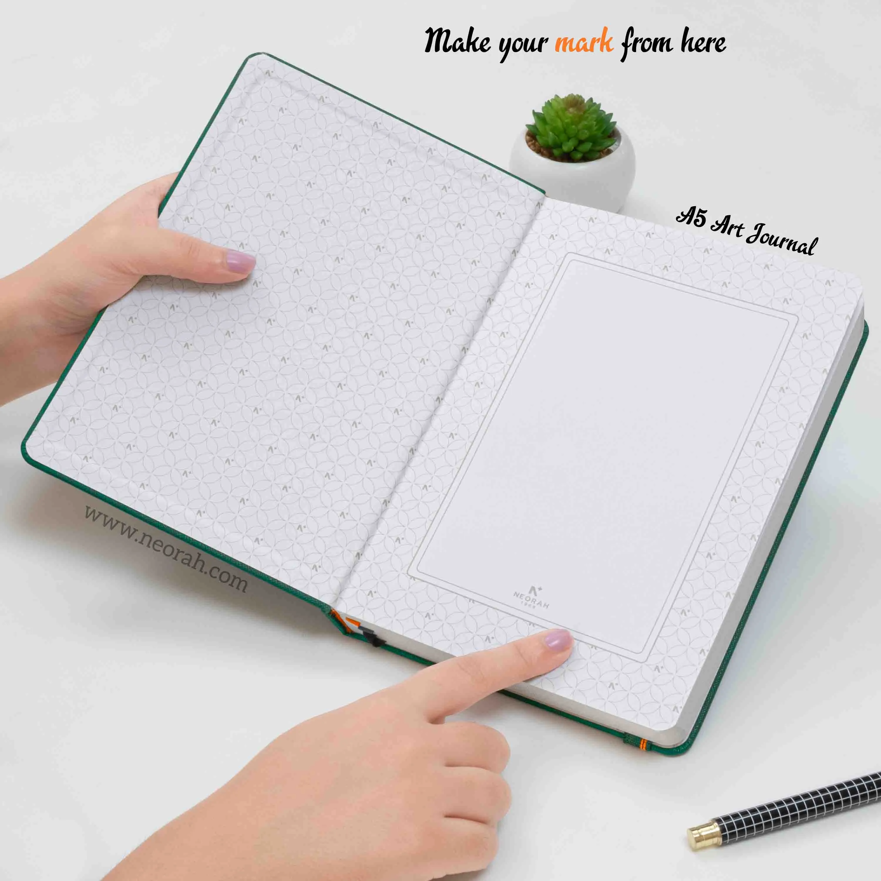 A5 - ART JOURNAL - DOT GRID - 200 GSM - Image 143