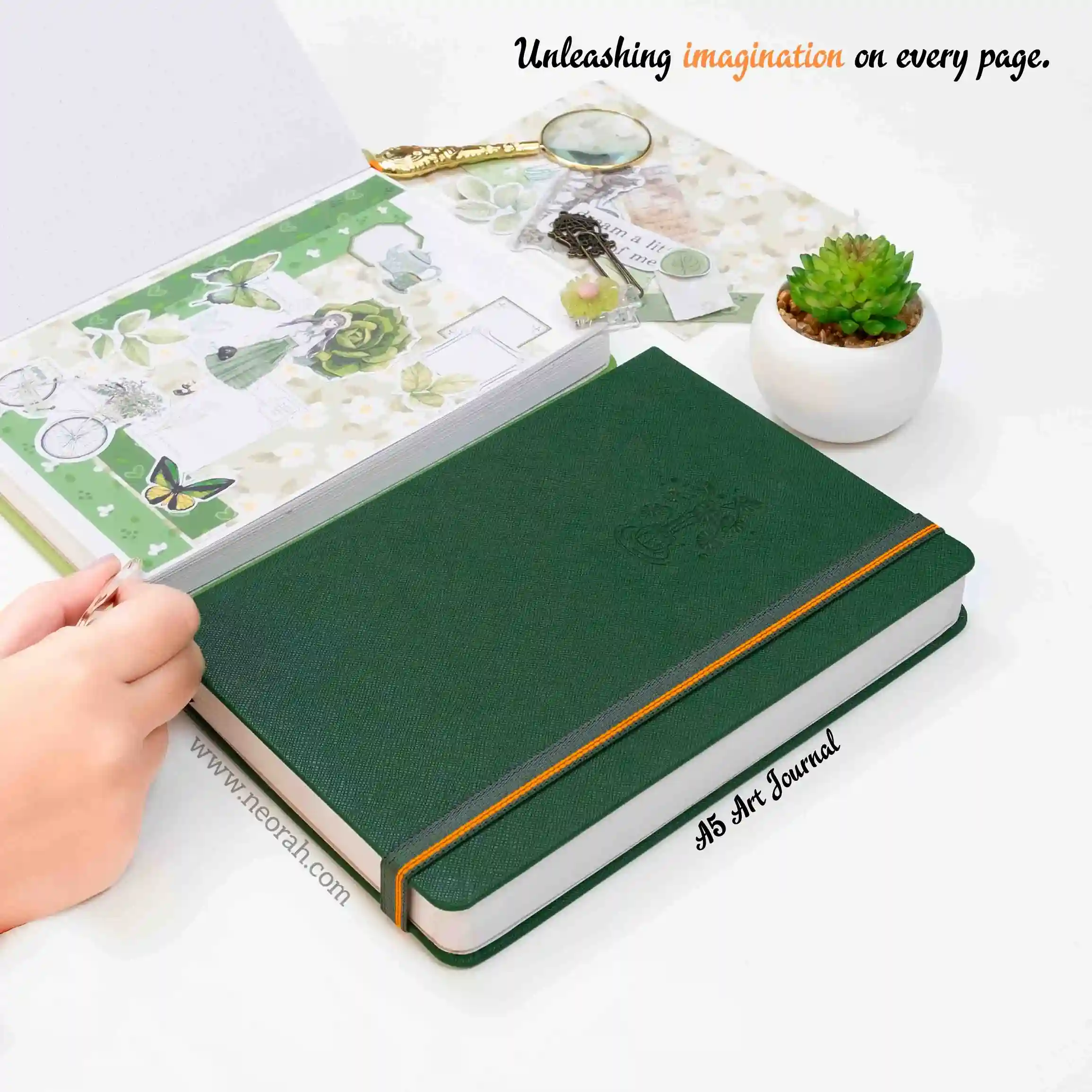 A5 - ART JOURNAL - DOT GRID - 200 GSM - Image 147