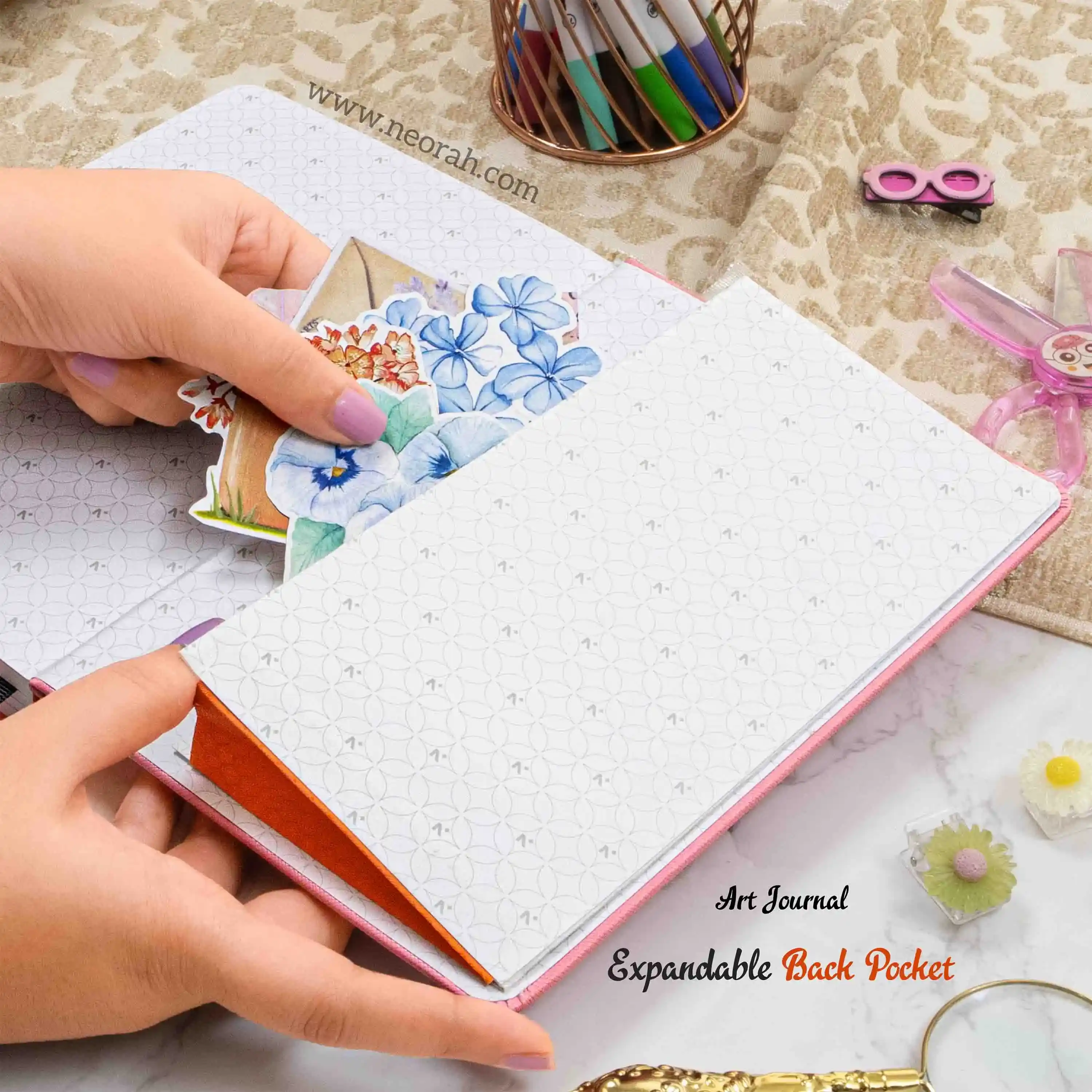 A5 - ART JOURNAL - DOT GRID - 200 GSM - Image 69