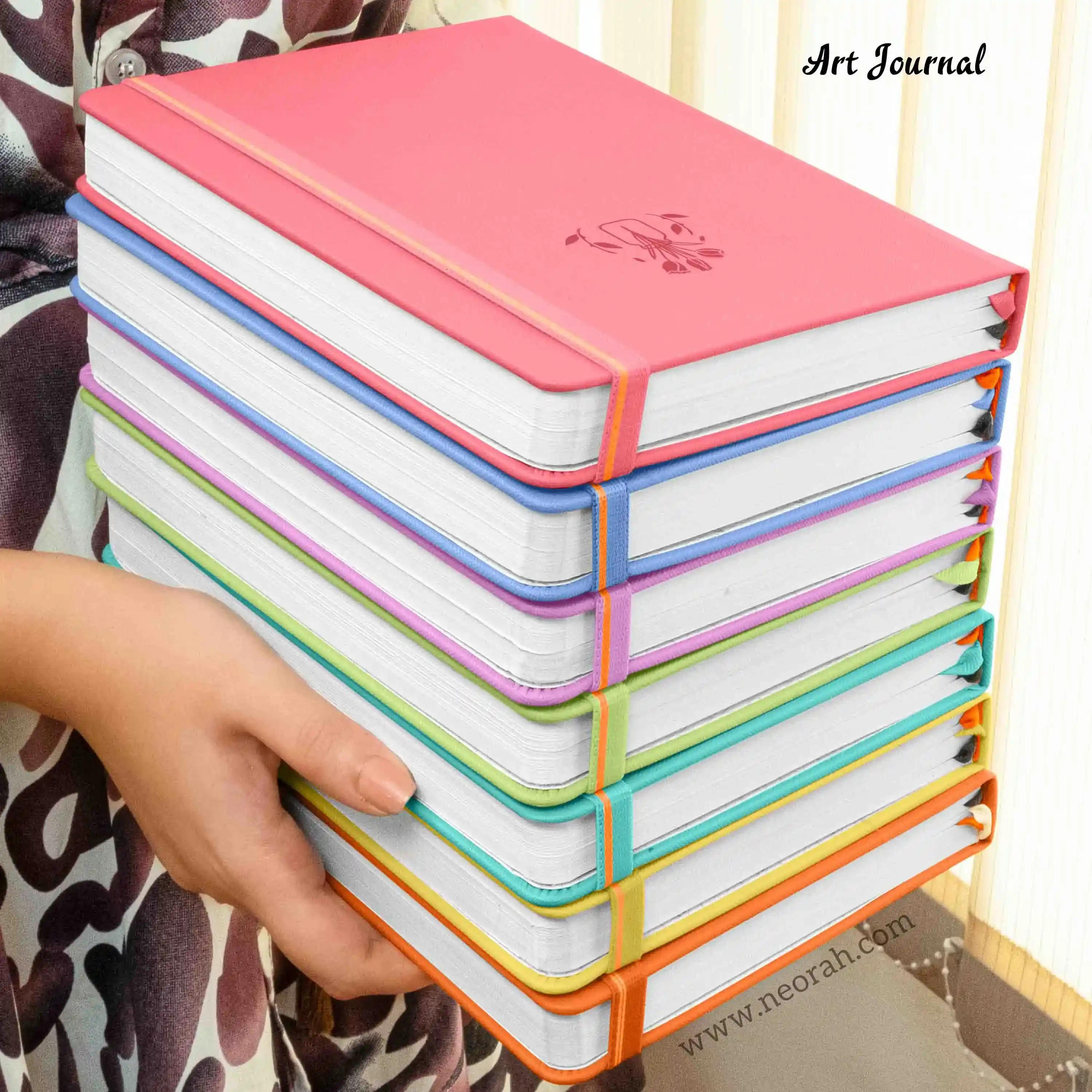 A5 - ART JOURNAL - DOT GRID - 200 GSM - Image 83