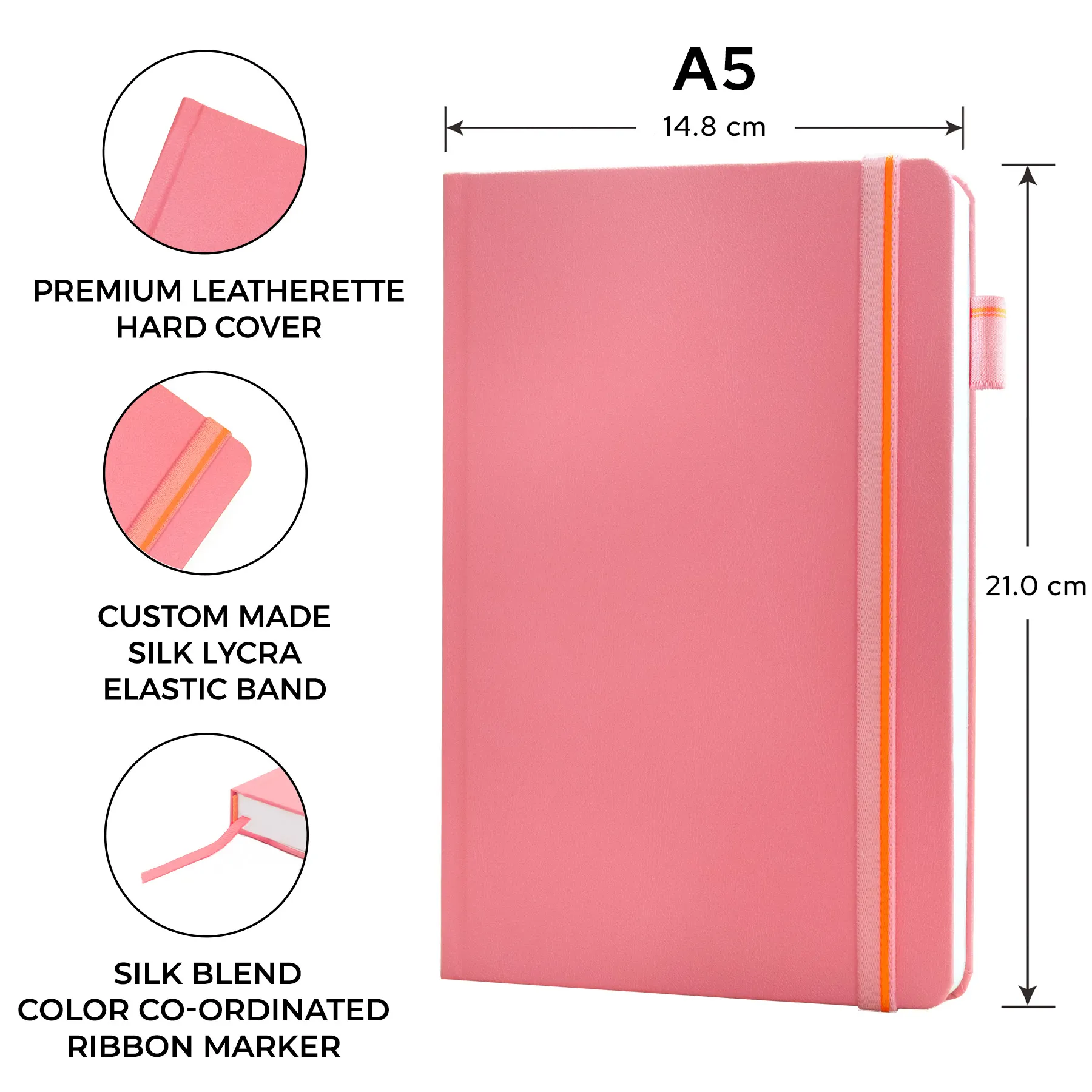 A5 - CLASSIC JOURNAL NOTEBOOK - HARDCOVER - Image 134
