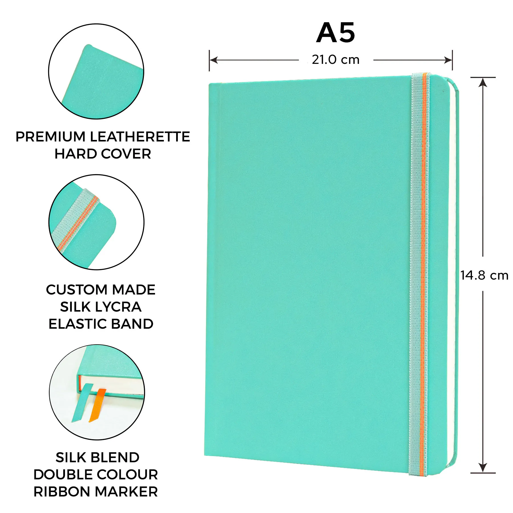 A5 - CLASSIC JOURNAL NOTEBOOK - HARDCOVER - Image 146