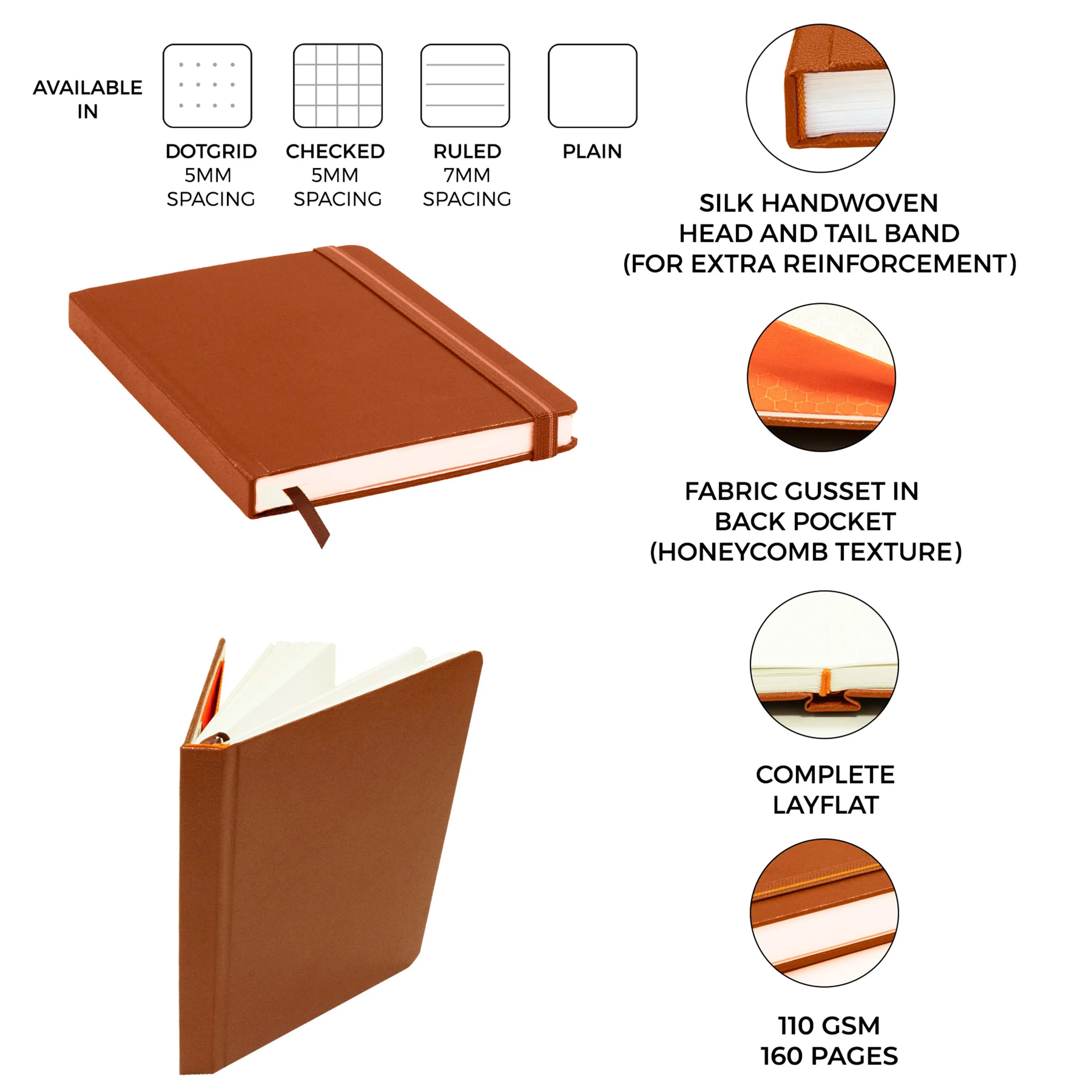 A5 - CLASSIC JOURNAL NOTEBOOK - HARDCOVER - Image 63