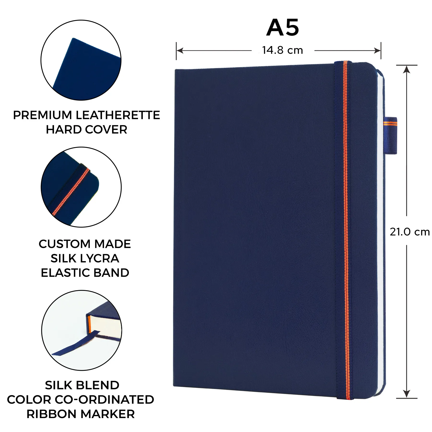 A5 - CLASSIC JOURNAL NOTEBOOK - HARDCOVER - Image 74