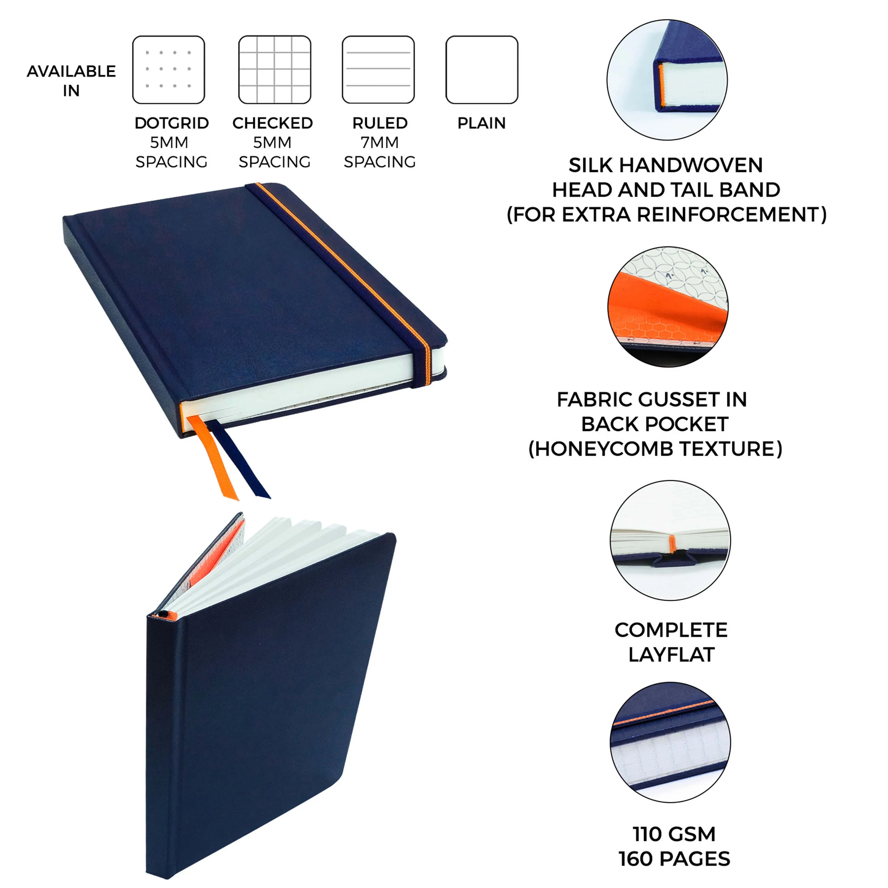A5 - CLASSIC JOURNAL NOTEBOOK - HARDCOVER - Image 75