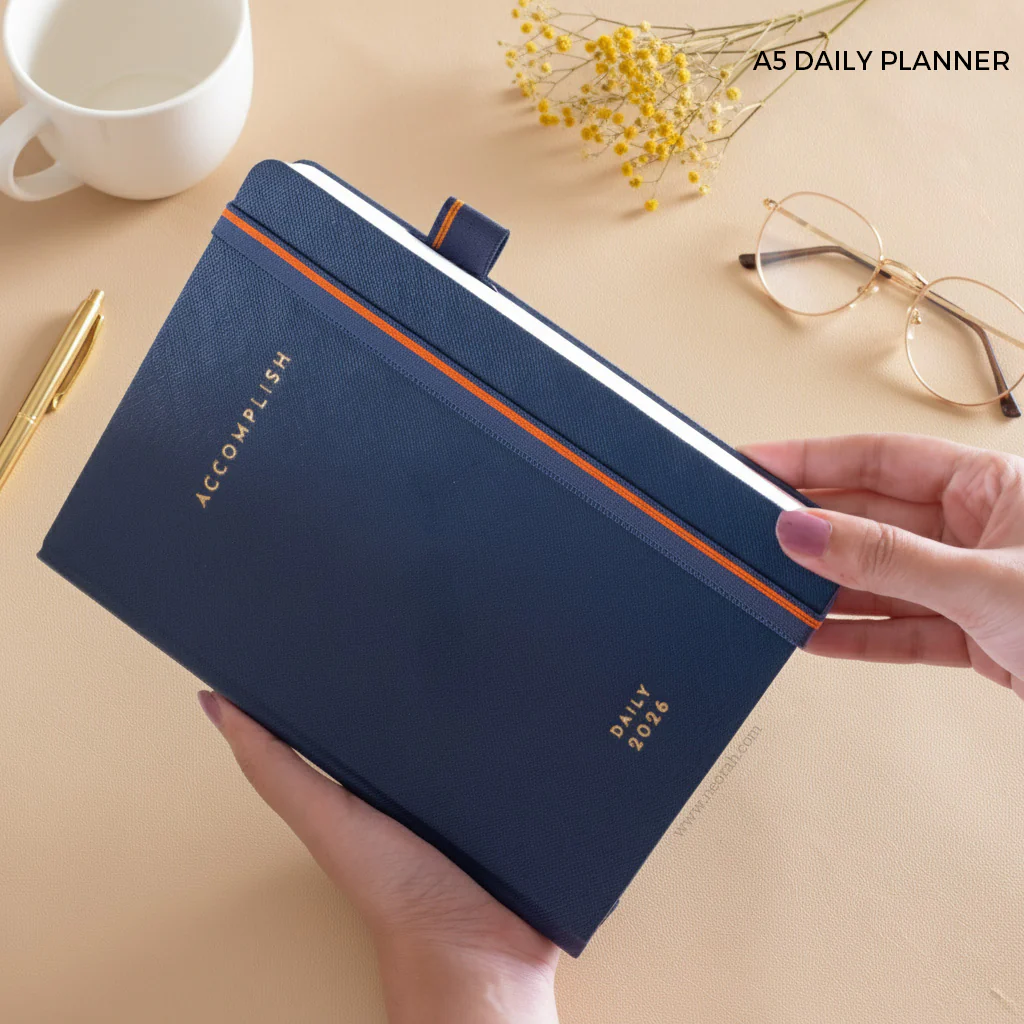 A5 - 2026 - DAILY PLANNER - HARD COVER - Image 35
