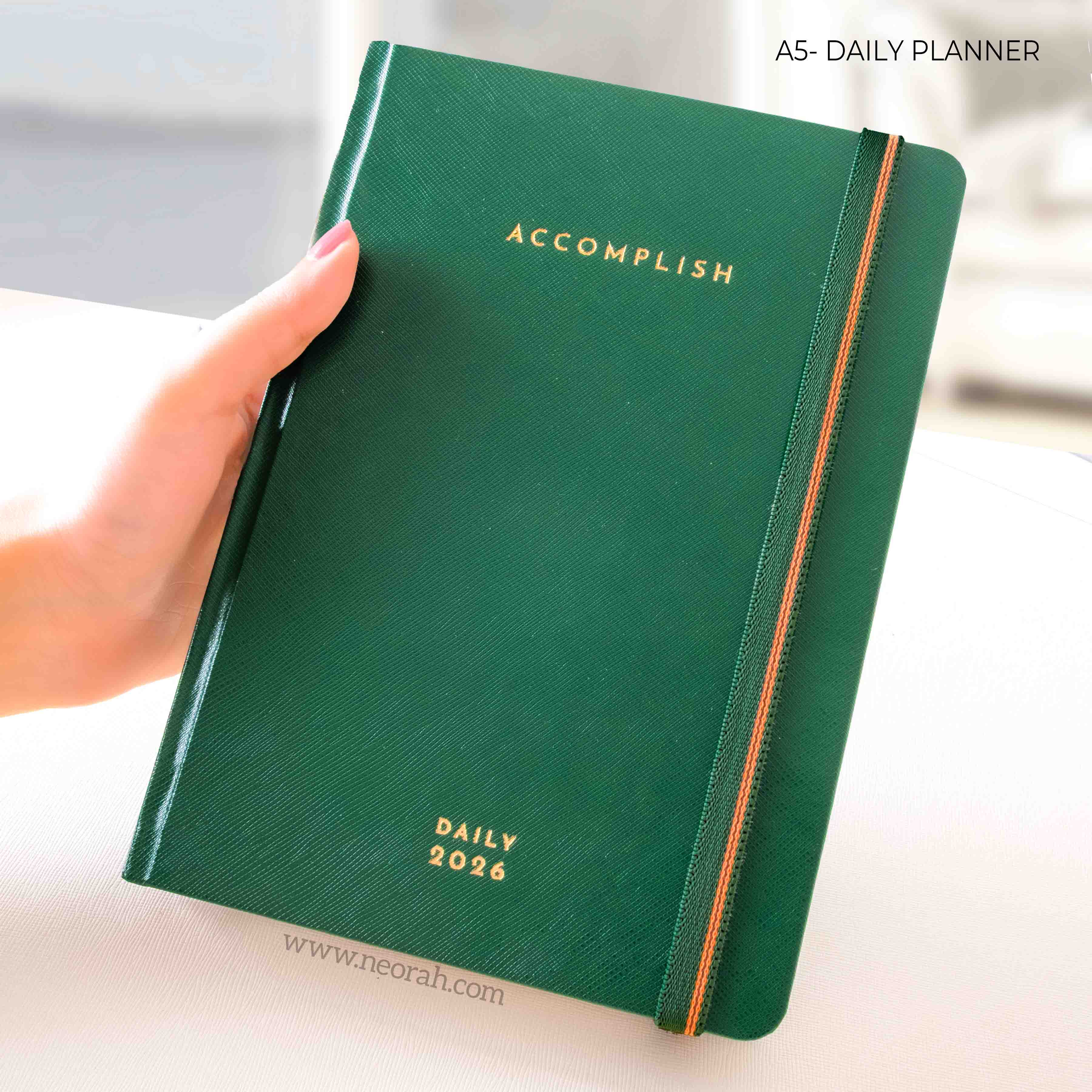 A5 - 2026 - DAILY PLANNER - HARD COVER - Image 59