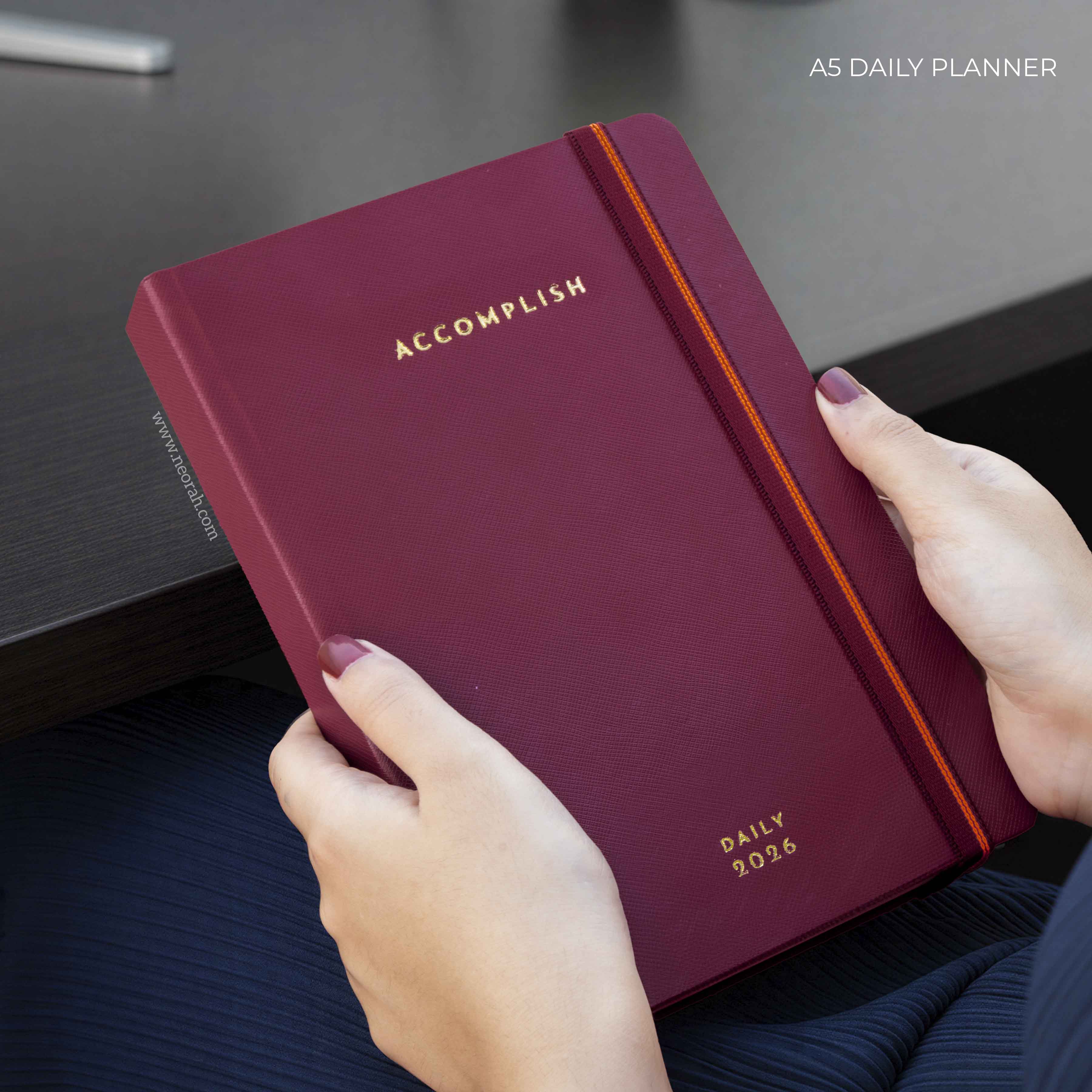 A5 - 2026 - DAILY PLANNER - HARD COVER - Image 85