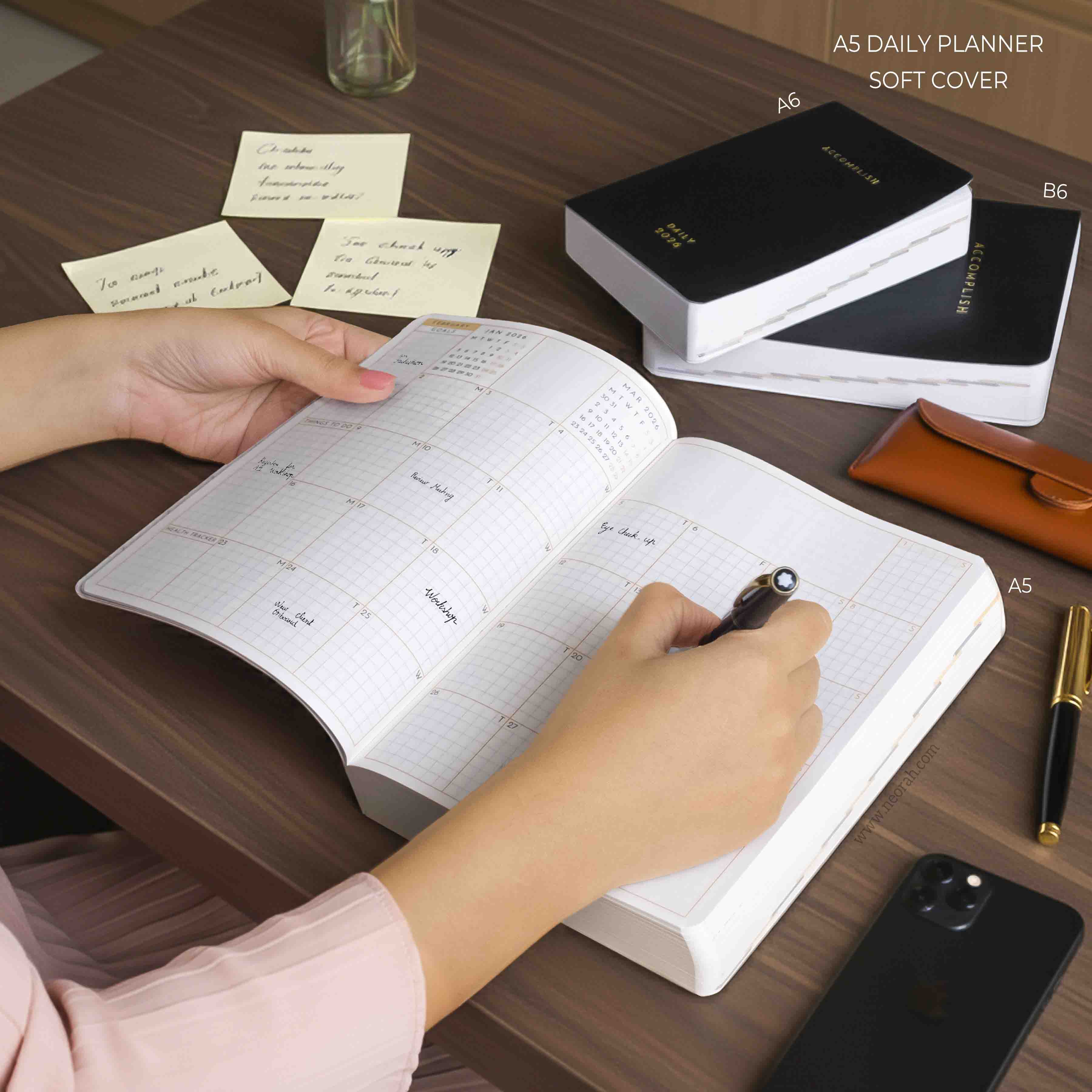 A5 - 2026 - DAILY PLANNER  - 512 PAGES - SOFT COVER - Image 9