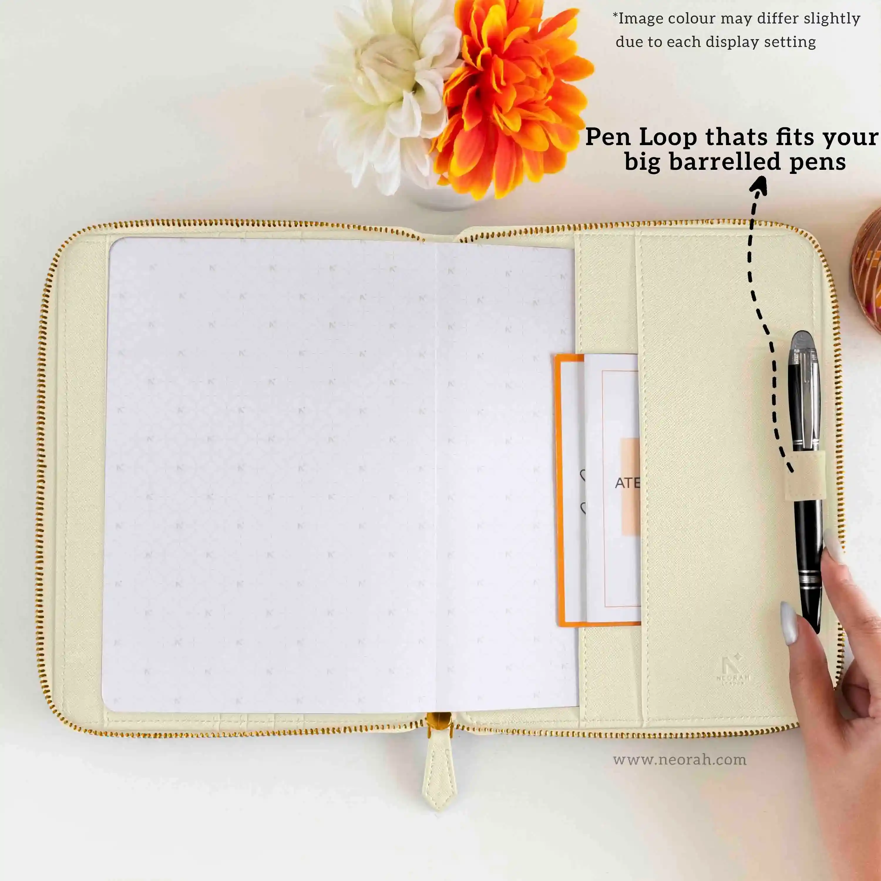 A5 - REFILLABLE QUILTED ORGANISER SLEEVE - ZIP - Image 91