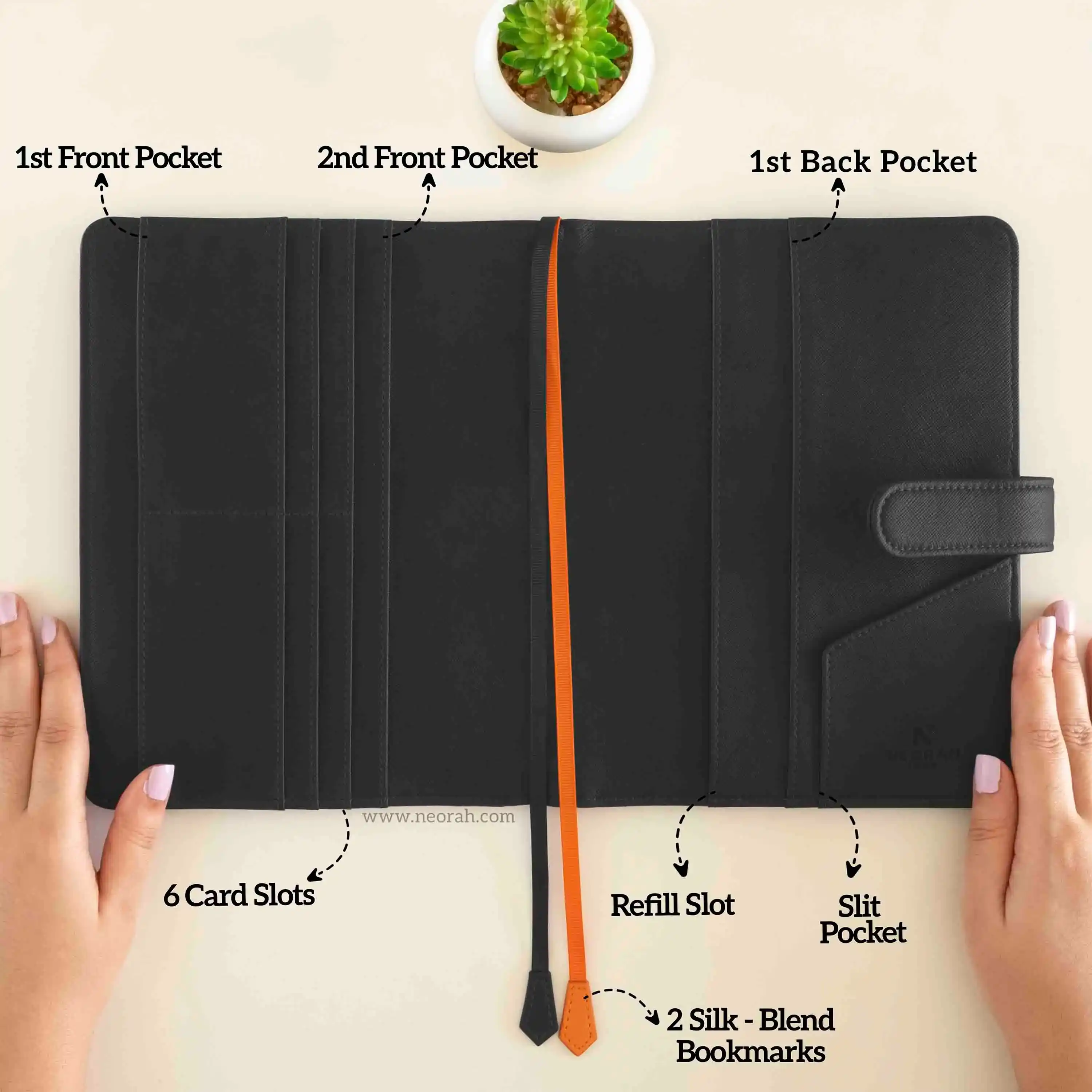 A5 - REFILLABLE QUILTED ORGANISER SLEEVE WITH LOOP - Image 70