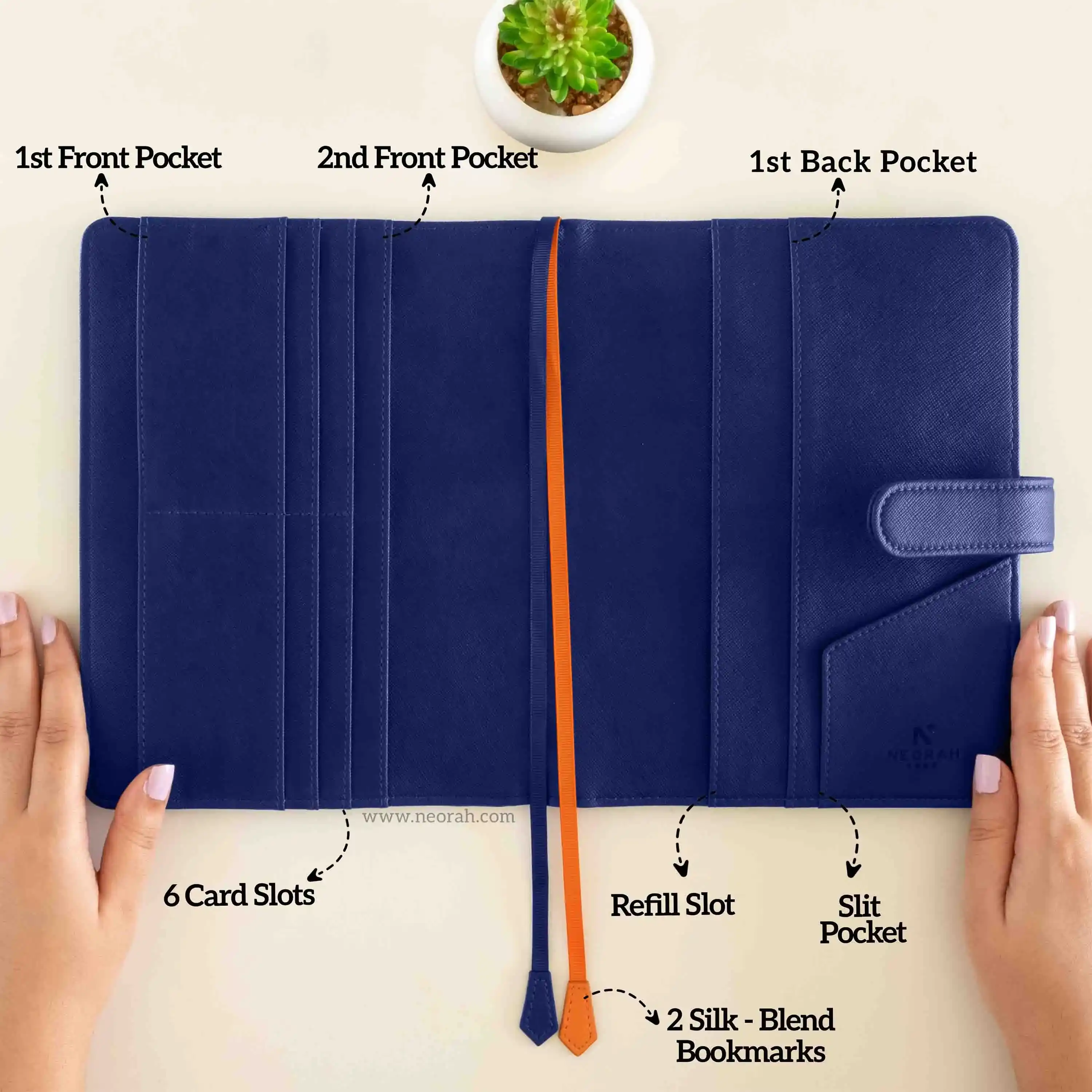 A5 - REFILLABLE QUILTED ORGANISER SLEEVE WITH LOOP - Image 92