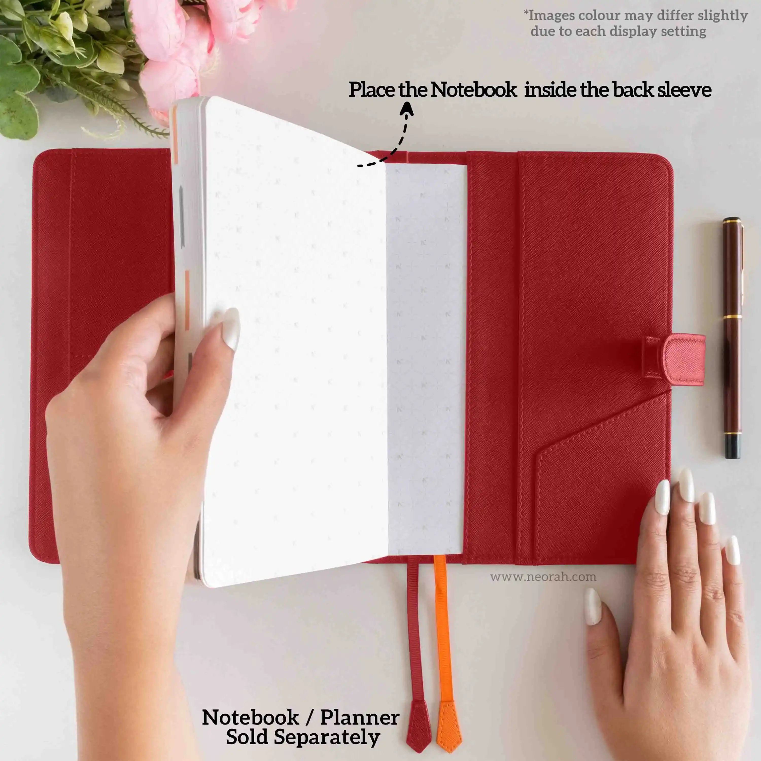 A5 - REFILLABLE ORGANISER SLEEVE - SNAP BUTTON - Image 5