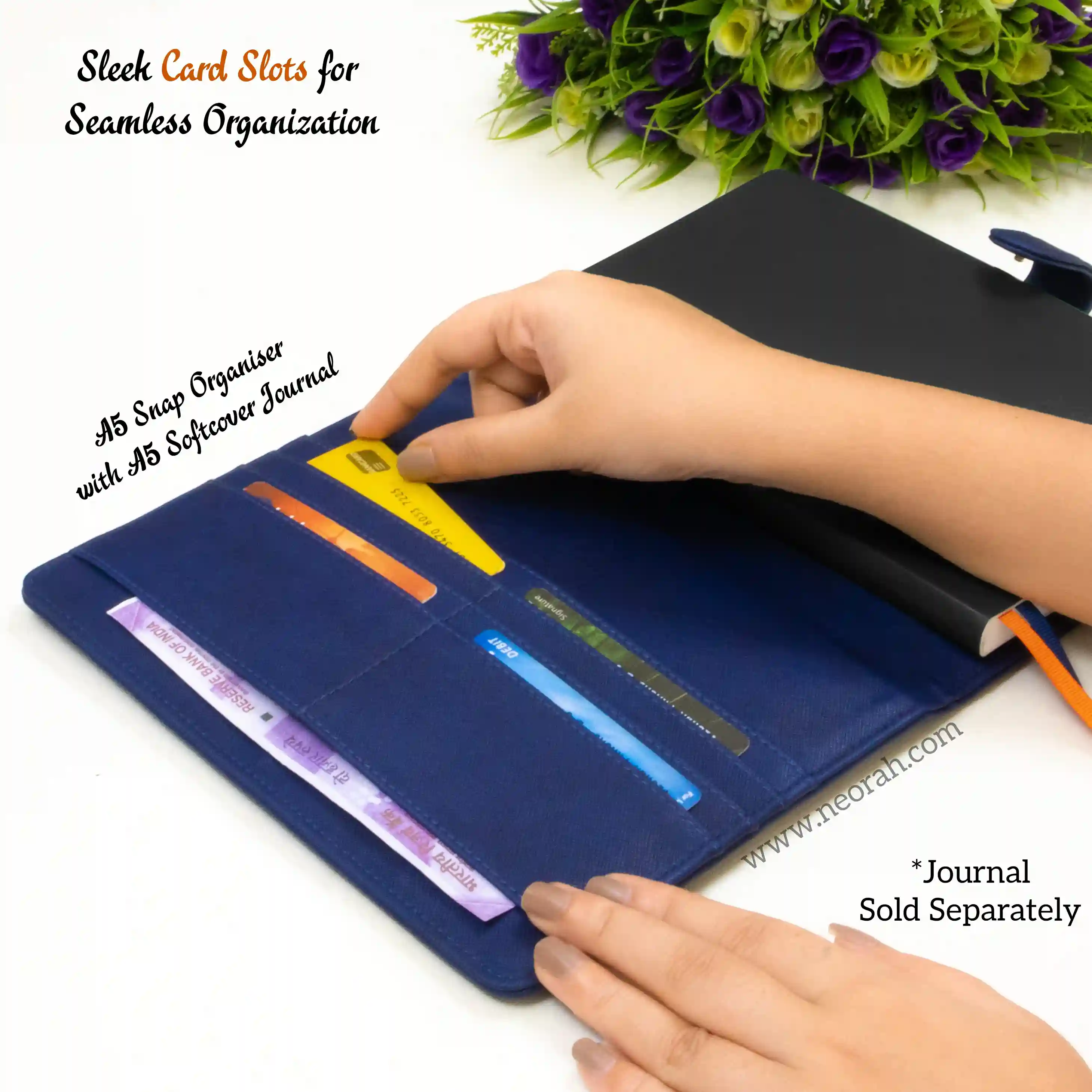 A5 - REFILLABLE ORGANISER SLEEVE - SNAP BUTTON - Image 60