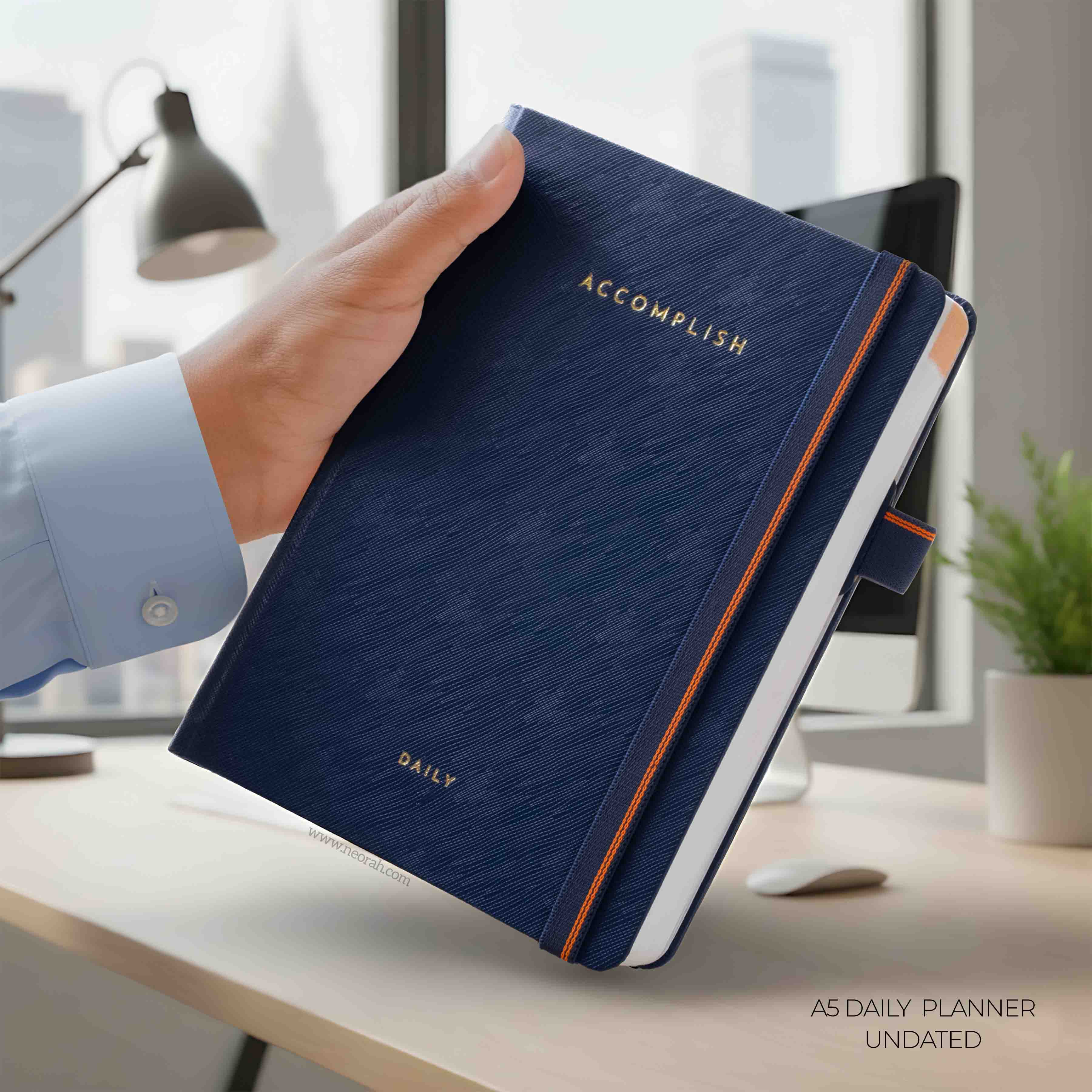 A5 - UNDATED - DAILY PLANNER - HARD COVER - Image 16