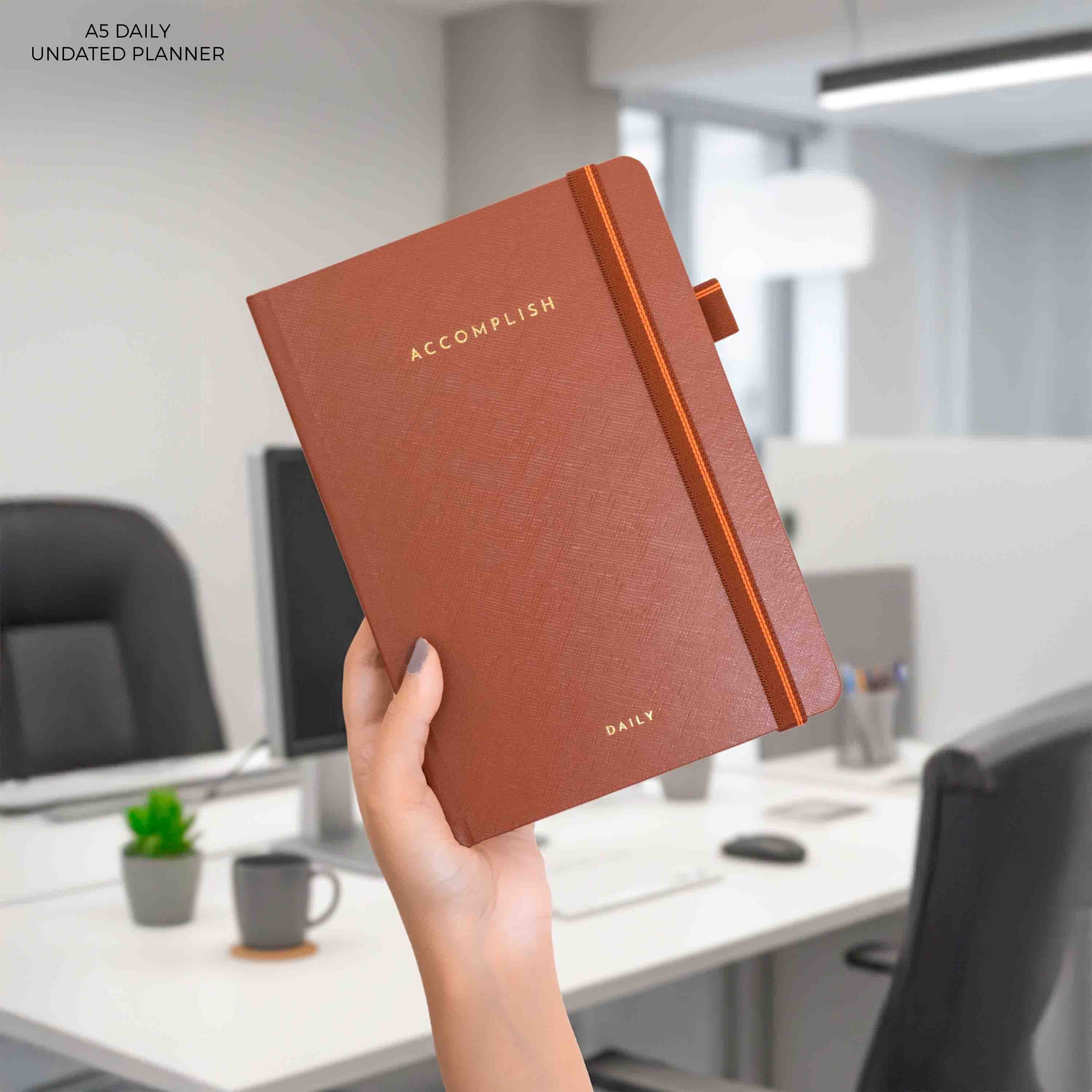 A5 - UNDATED - DAILY PLANNER - HARD COVER - Image 31