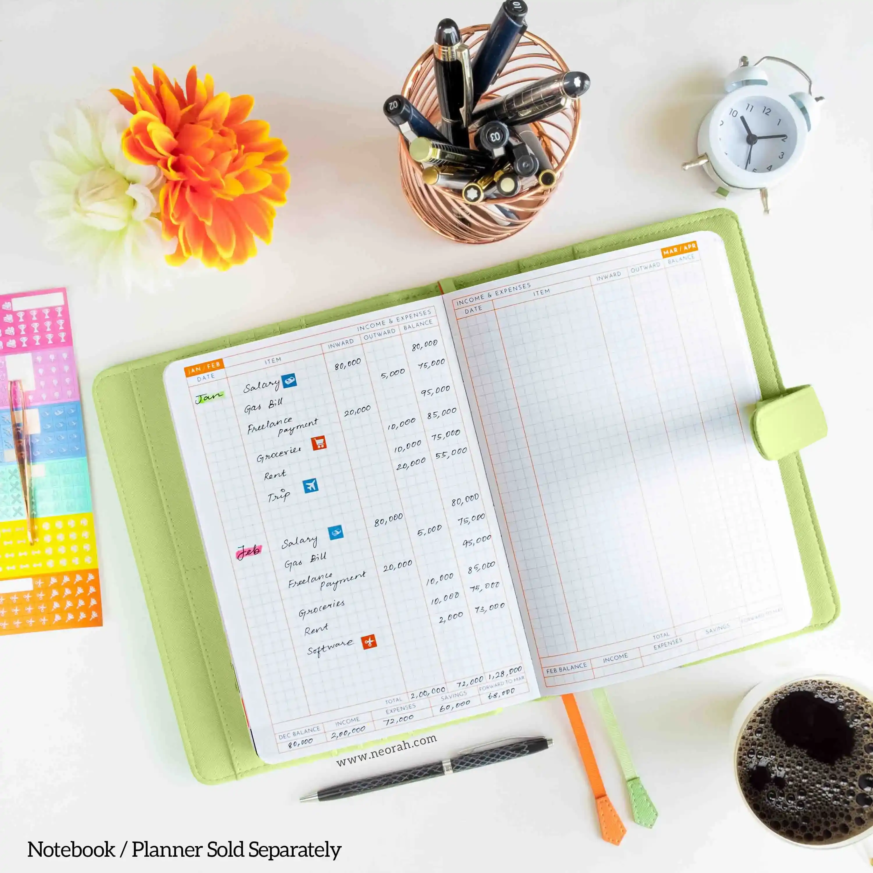 A5 - REFILLABLE ORGANISER SLEEVE - LOOP - Image 127