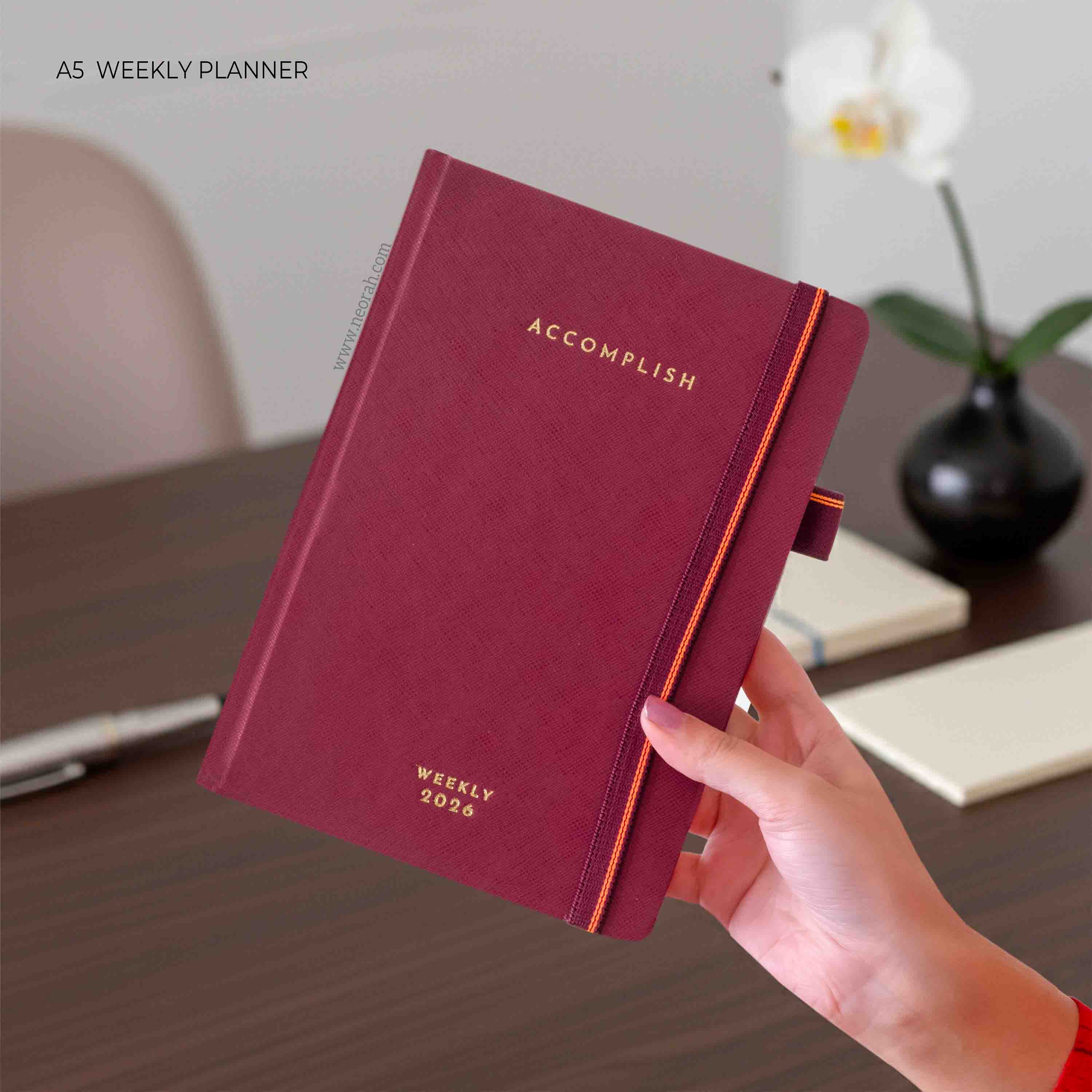 A5 - 2026 - WEEKLY PLANNER - HARD COVER - Image 12