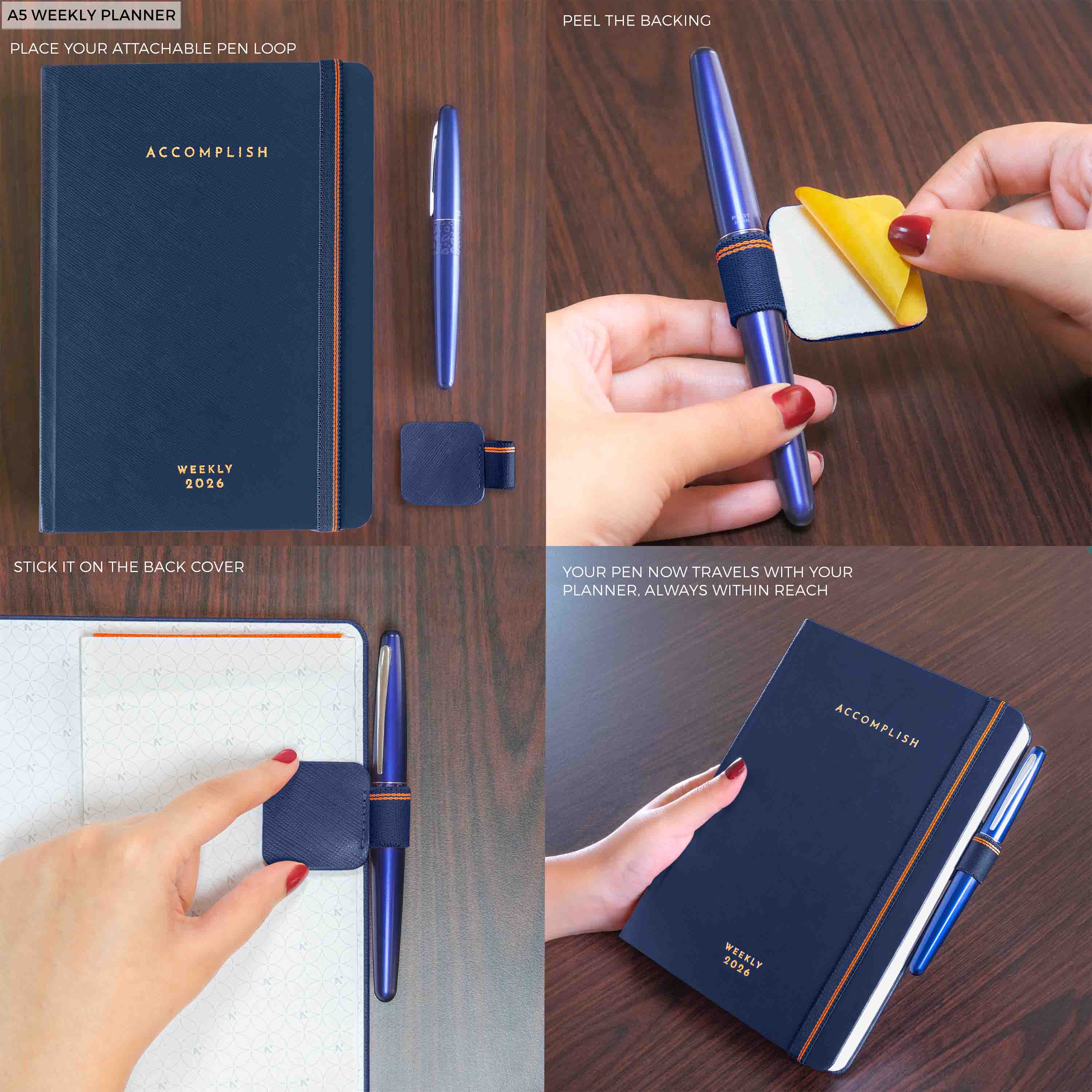 A5 - 2026 - WEEKLY PLANNER - HARD COVER - Image 39