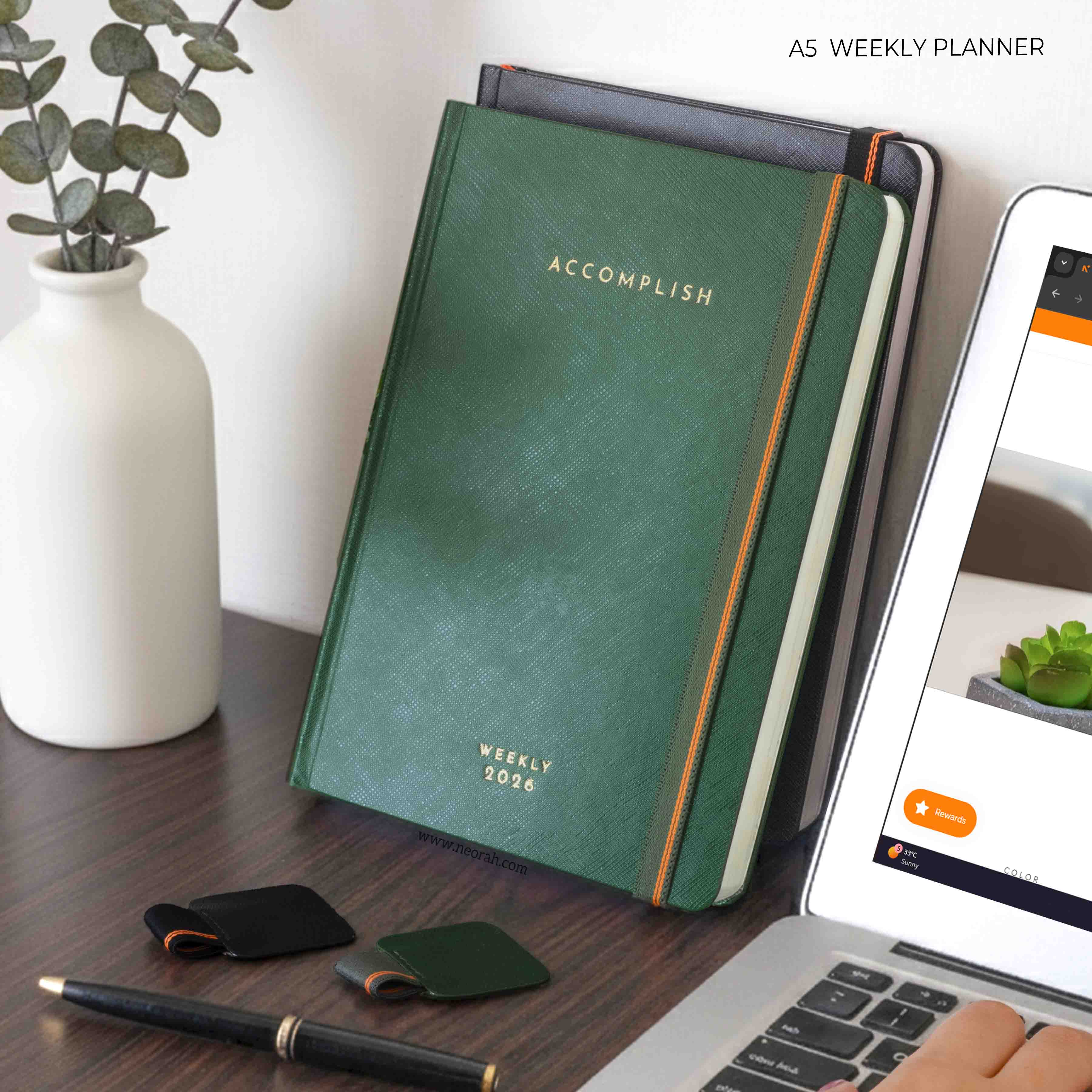 A5 - 2026 - WEEKLY PLANNER - HARD COVER - Image 63
