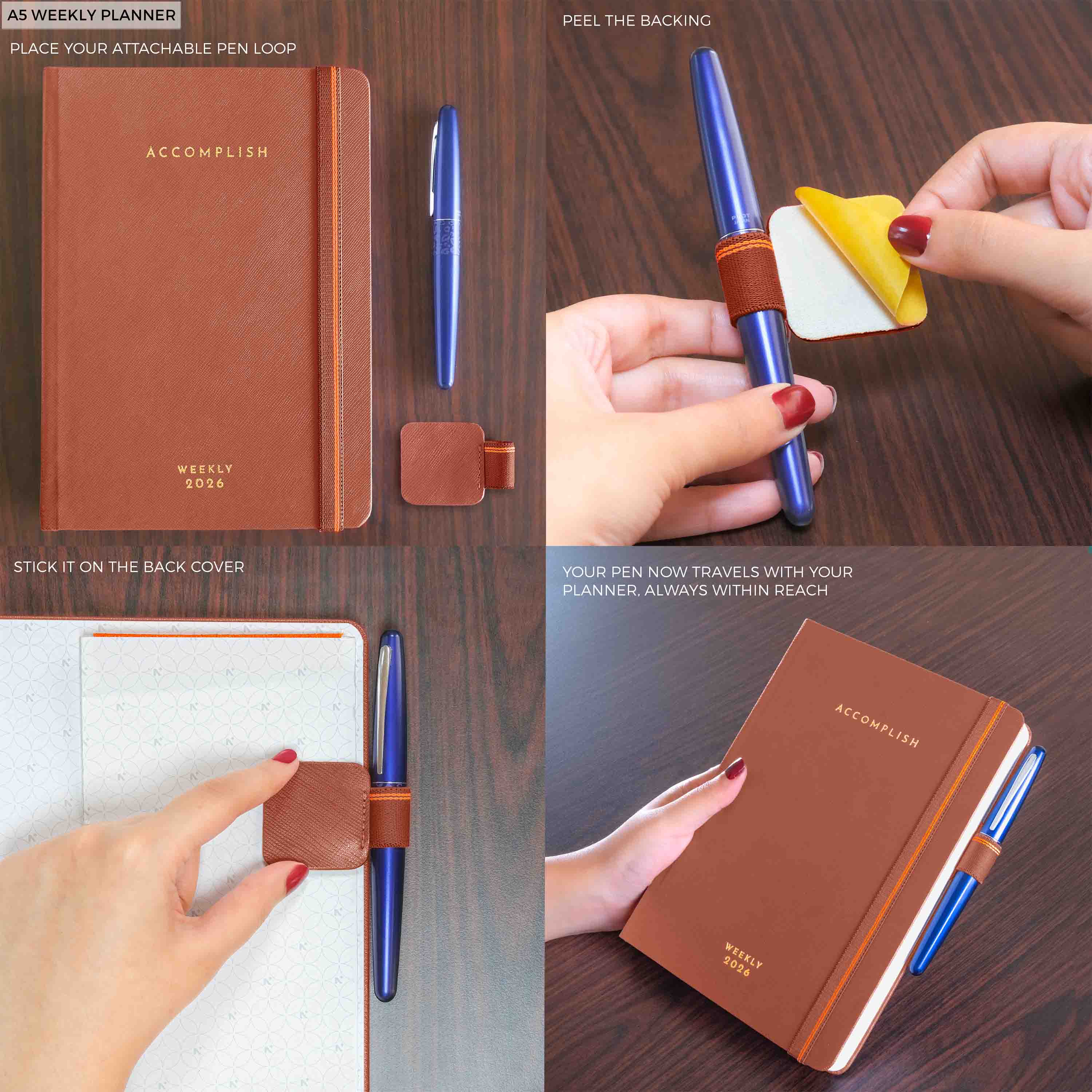 A5 - 2026 - WEEKLY PLANNER - HARD COVER - Image 69