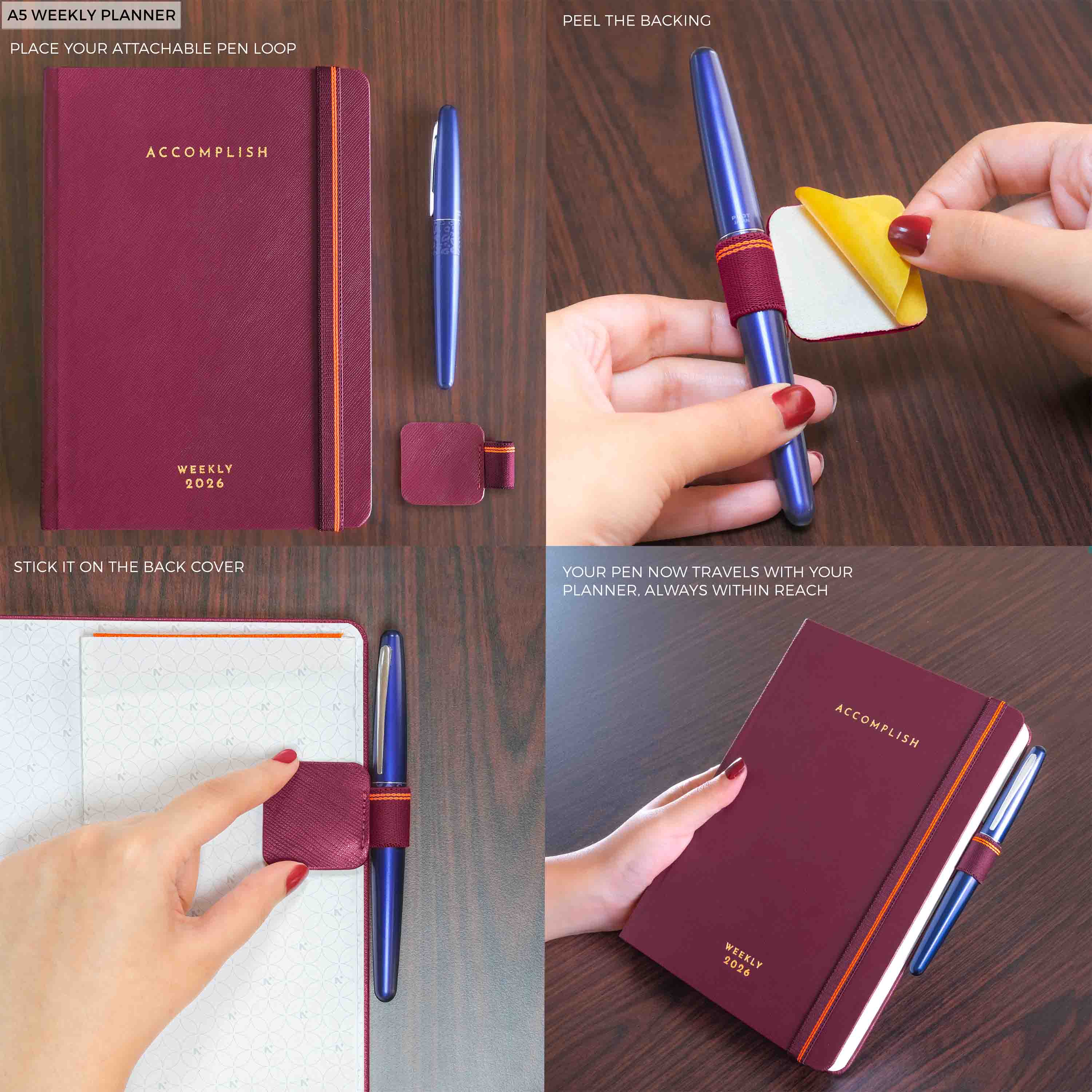 A5 - 2026 - WEEKLY PLANNER - HARD COVER - Image 7