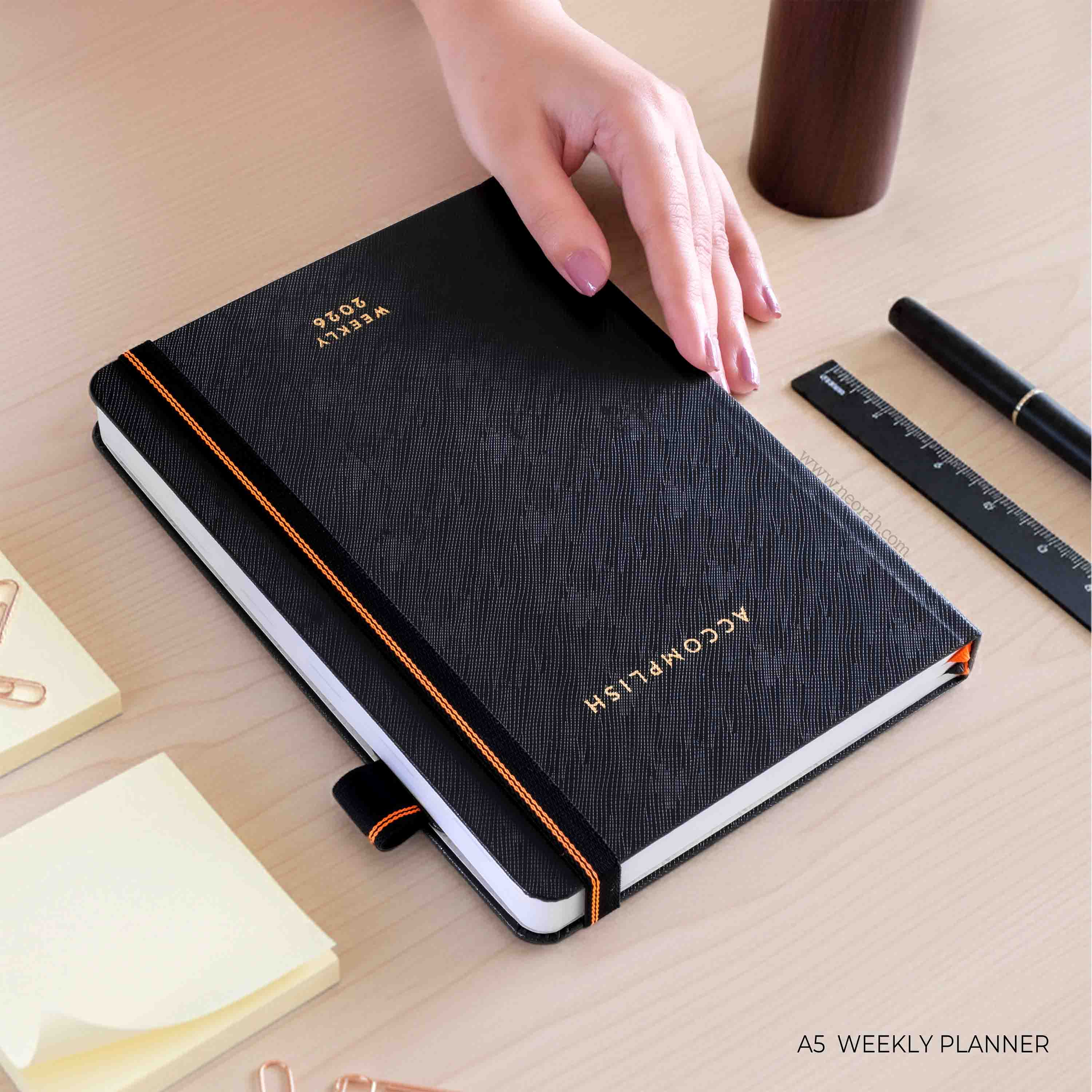 A5 - 2026 - WEEKLY PLANNER - HARD COVER - Image 84