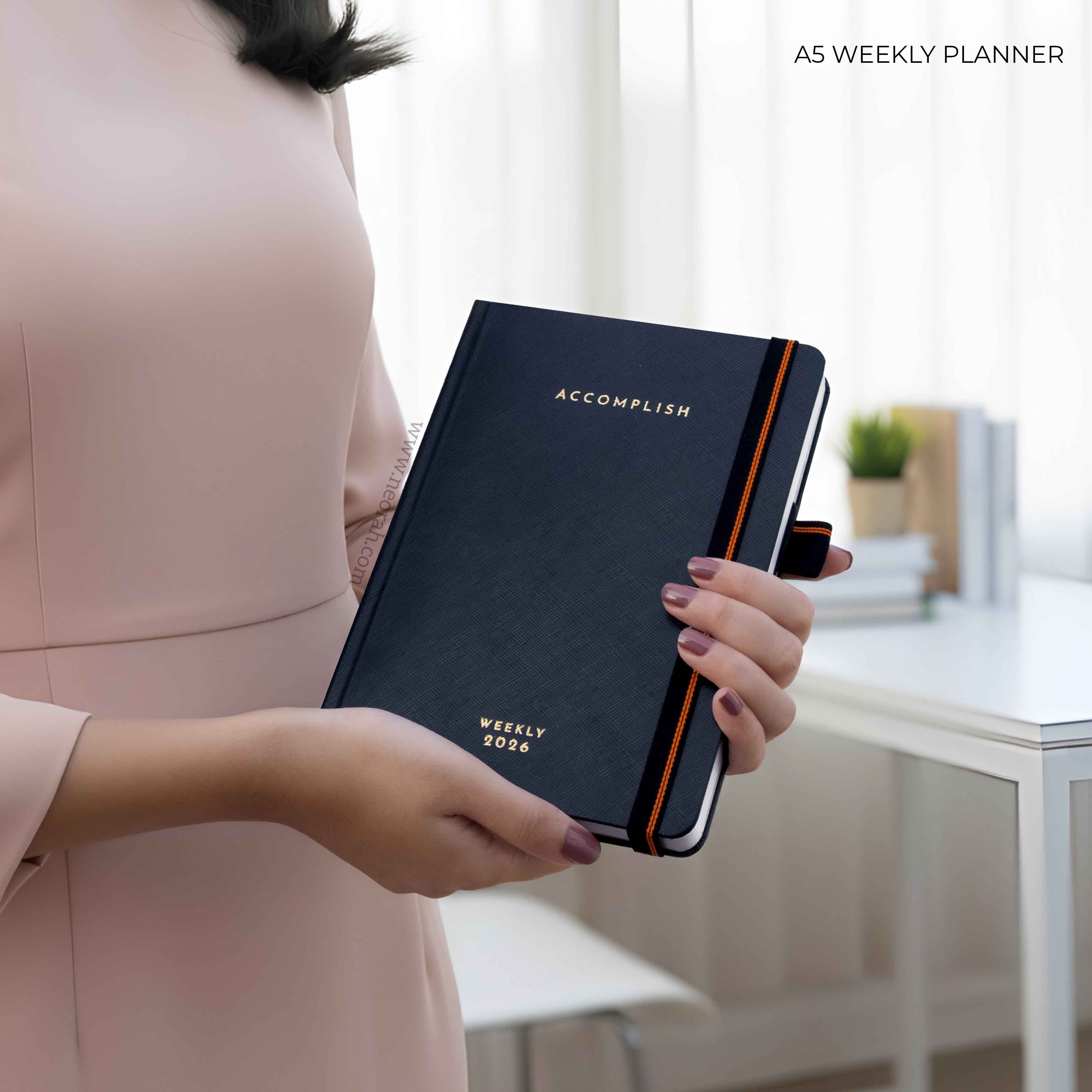 A5 - 2026 - WEEKLY PLANNER - HARD COVER - Image 88