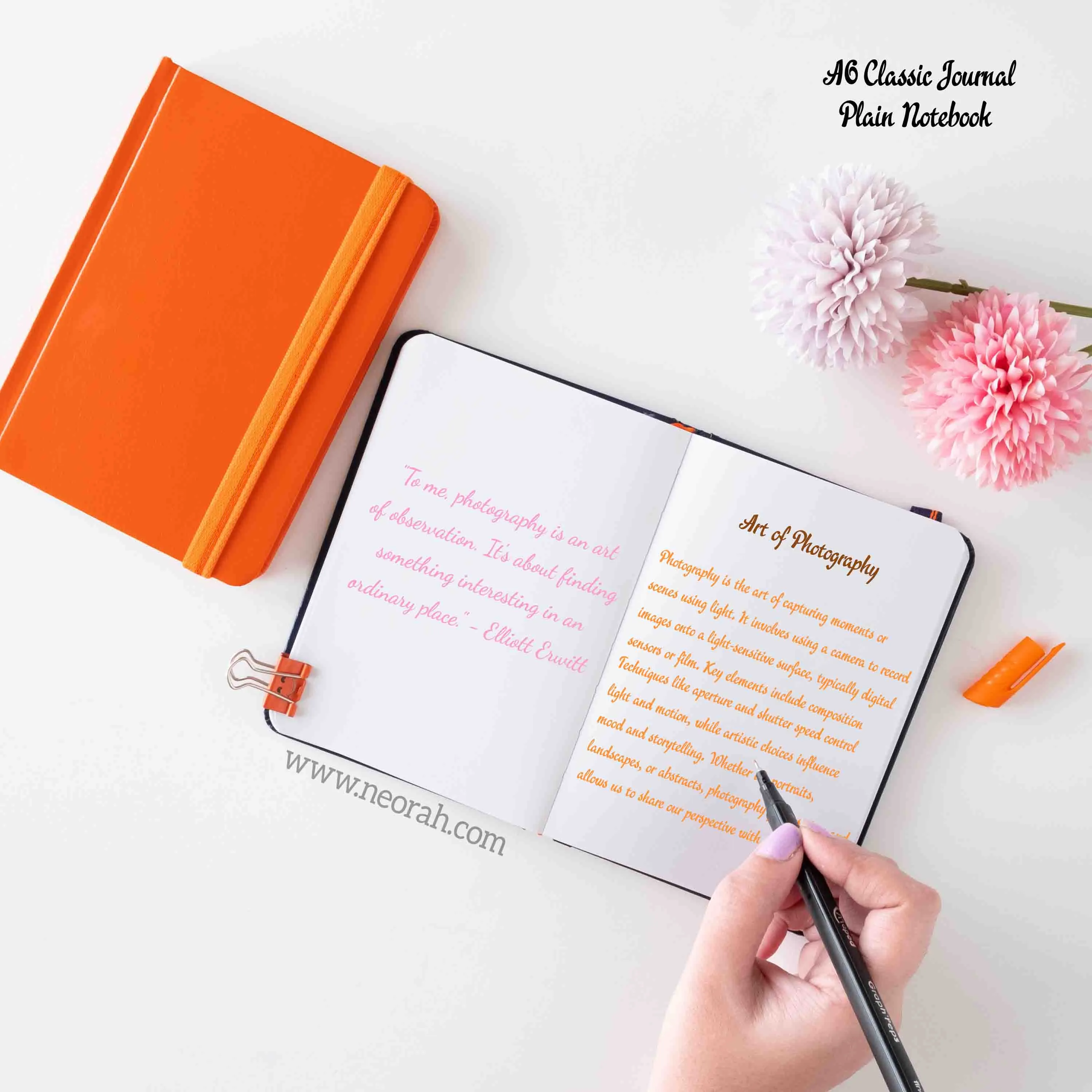 A6 - CLASSIC NOTEBOOK - HARDCOVER - Image 134