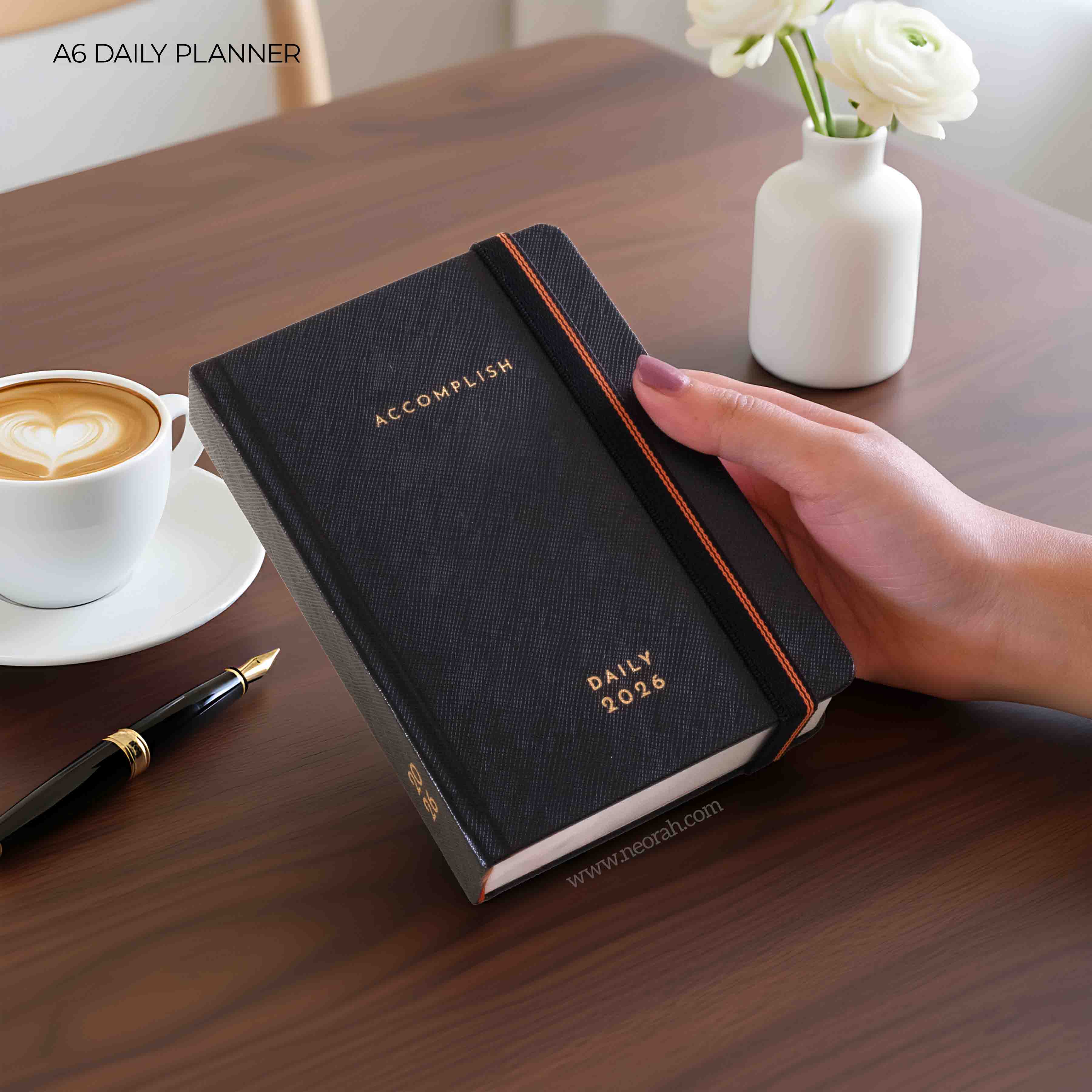 A6 - 2026 - DAILY PLANNER - HARD COVER - Image 112