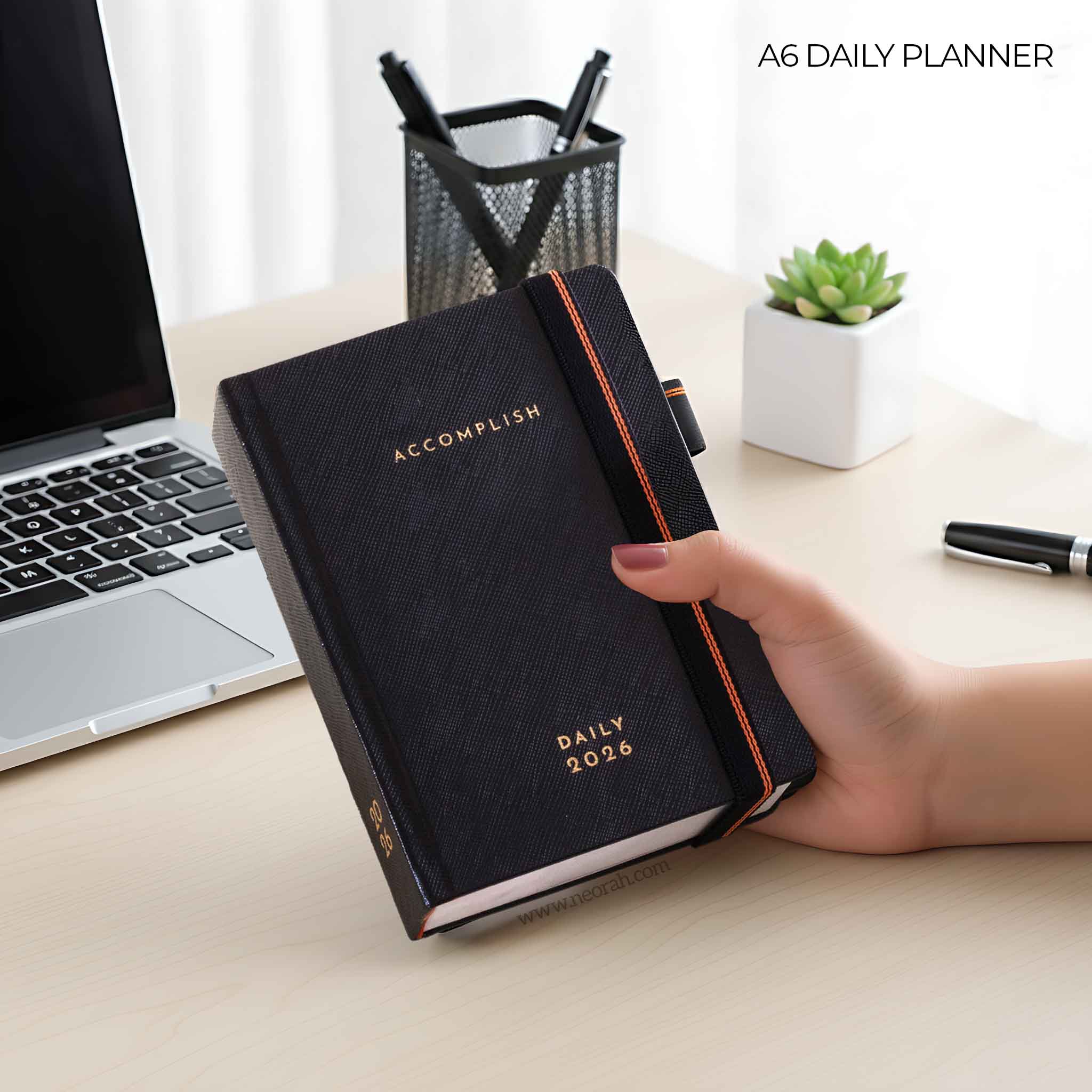 A6 - 2026 - DAILY PLANNER - HARD COVER - Image 114