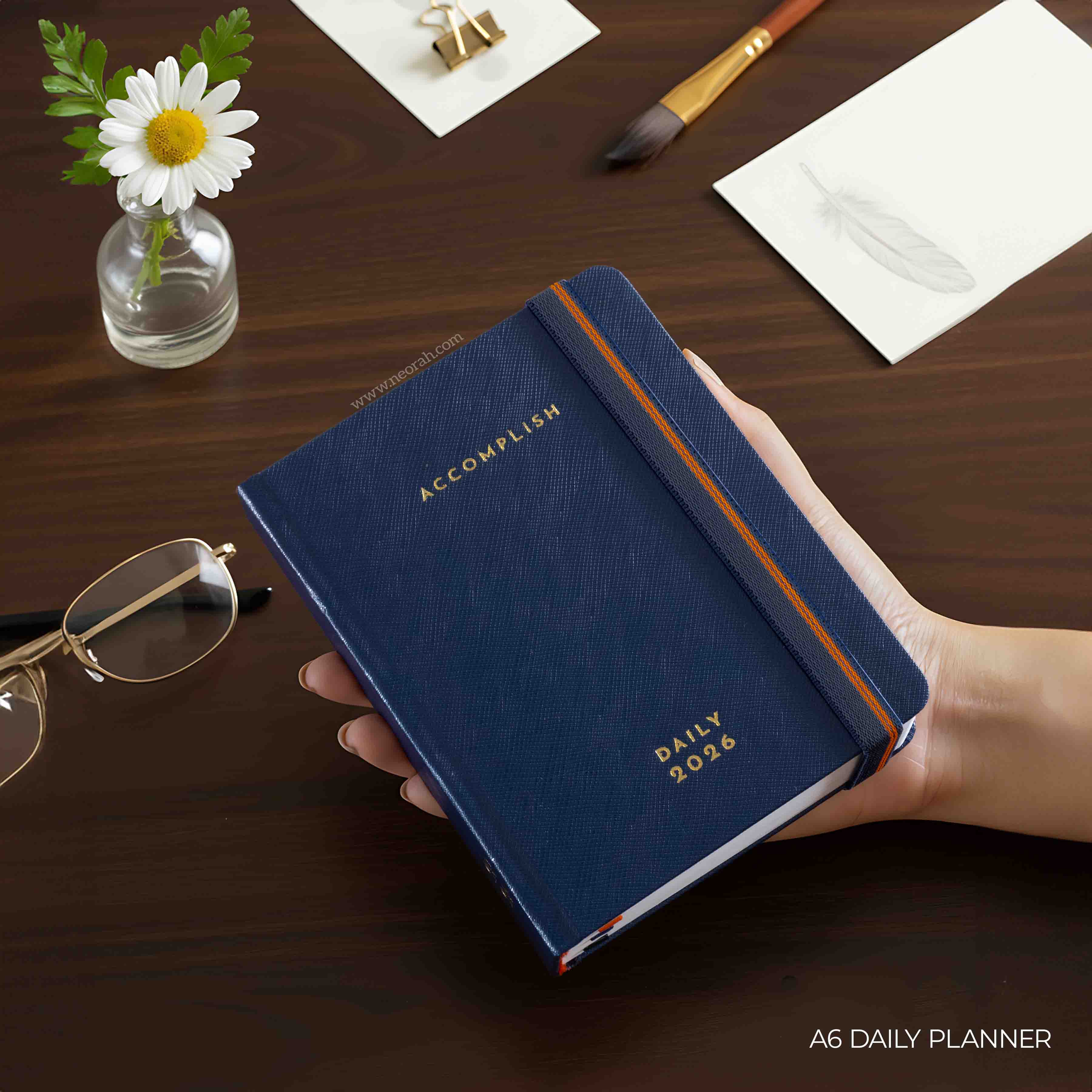 A6 - 2026 - DAILY PLANNER - HARD COVER - Image 30