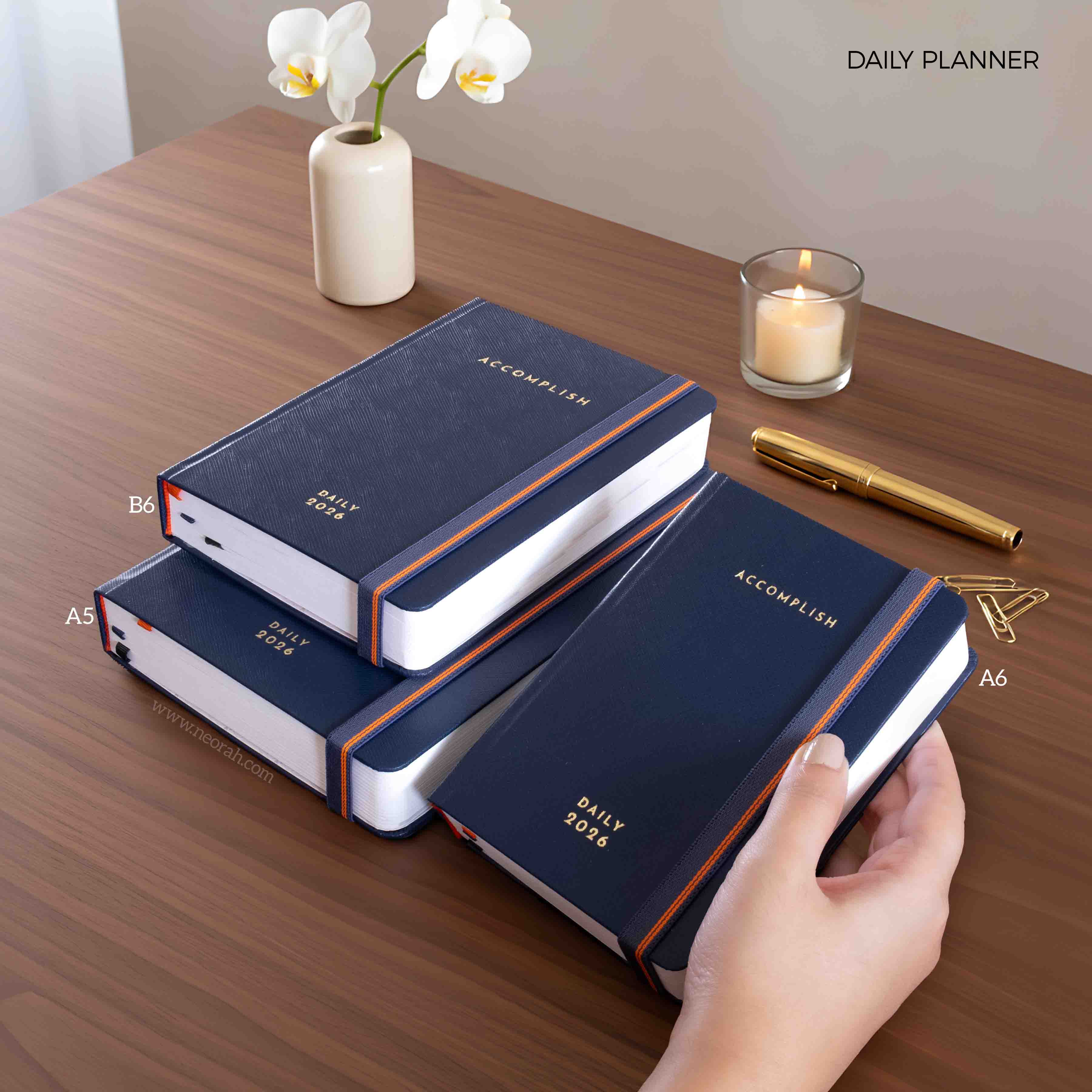 A6 - 2026 - DAILY PLANNER - HARD COVER - Image 33