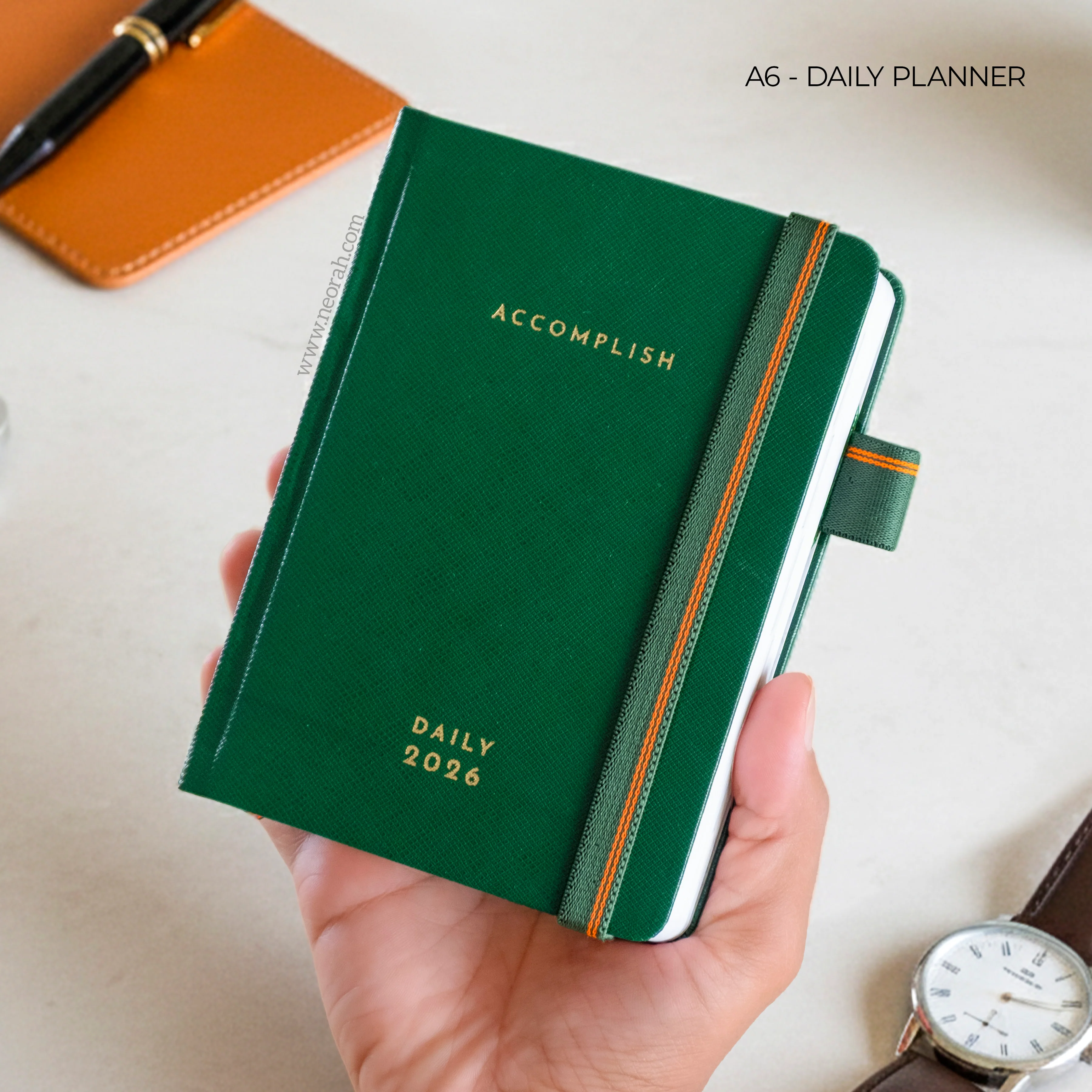 A6 - 2026 - DAILY PLANNER - HARD COVER - Image 59