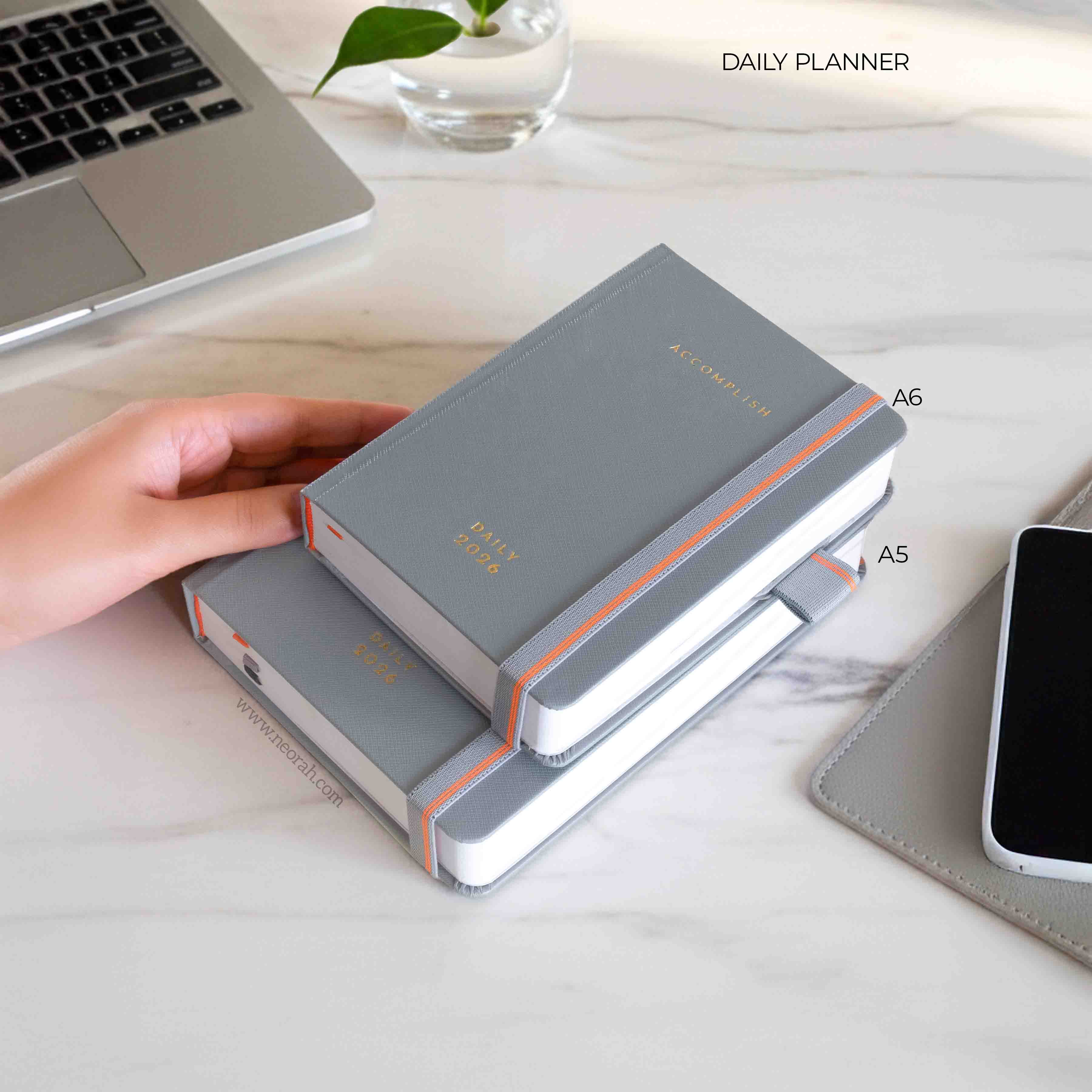 A6 - 2026 - DAILY PLANNER - HARD COVER - Image 7
