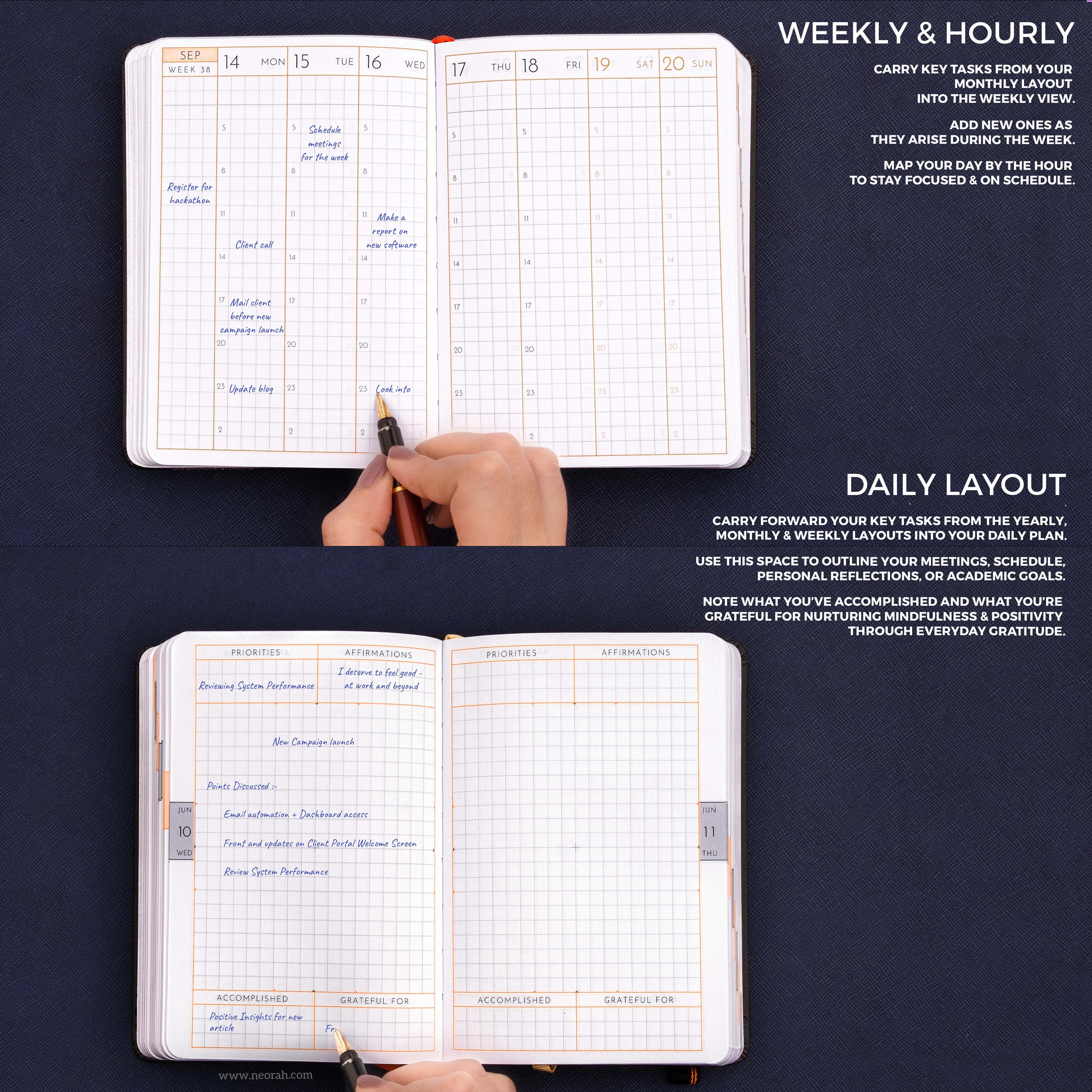 A6 - 2026 - DAILY PLANNER - HARD COVER - Image 12
