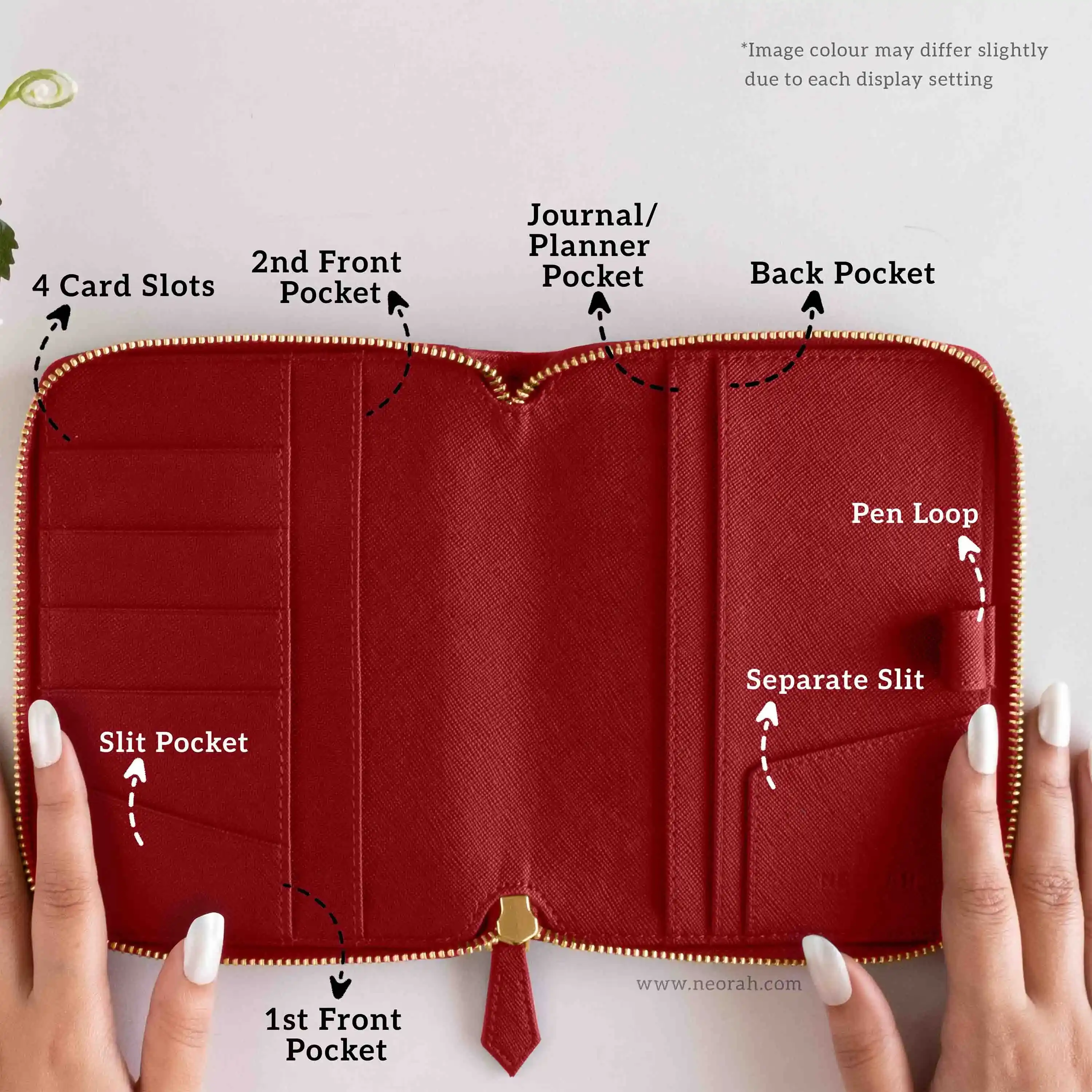 A6 - REFILLABLE QUILTED ORGANISER SLEEVE - ZIP - Image 144