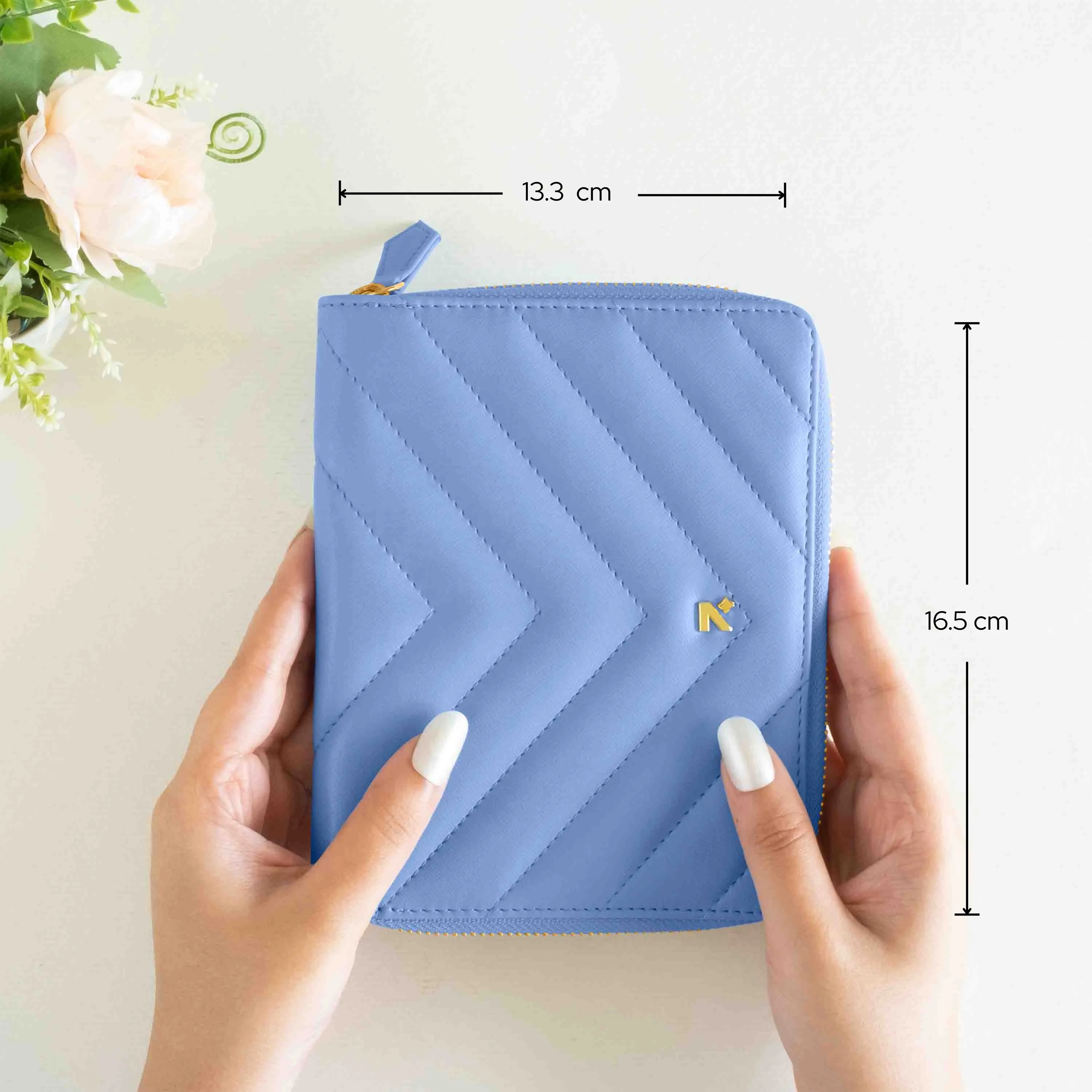 A6 - REFILLABLE QUILTED ORGANISER SLEEVE - ZIP - Image 68