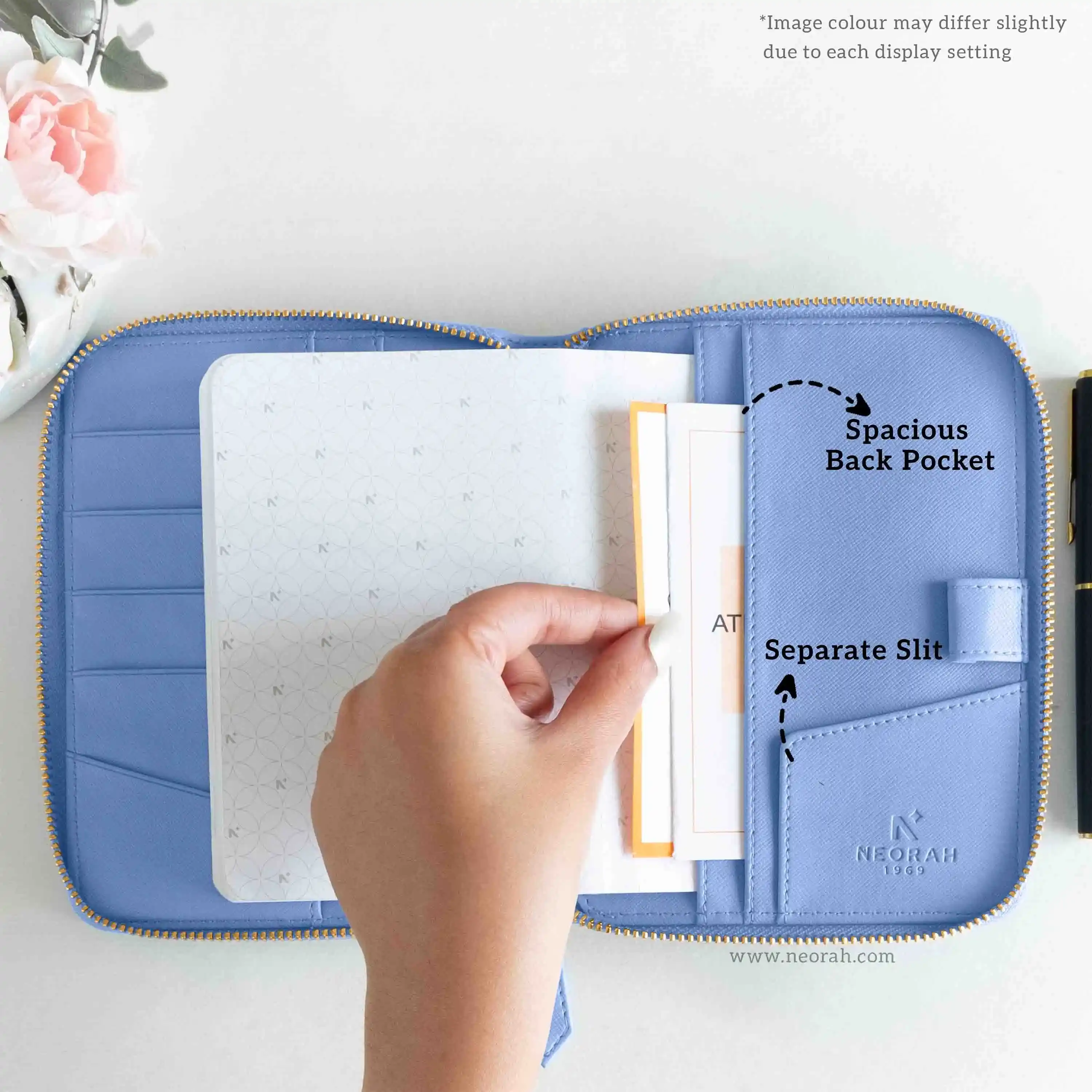 A6 - REFILLABLE QUILTED ORGANISER SLEEVE - ZIP - Image 78