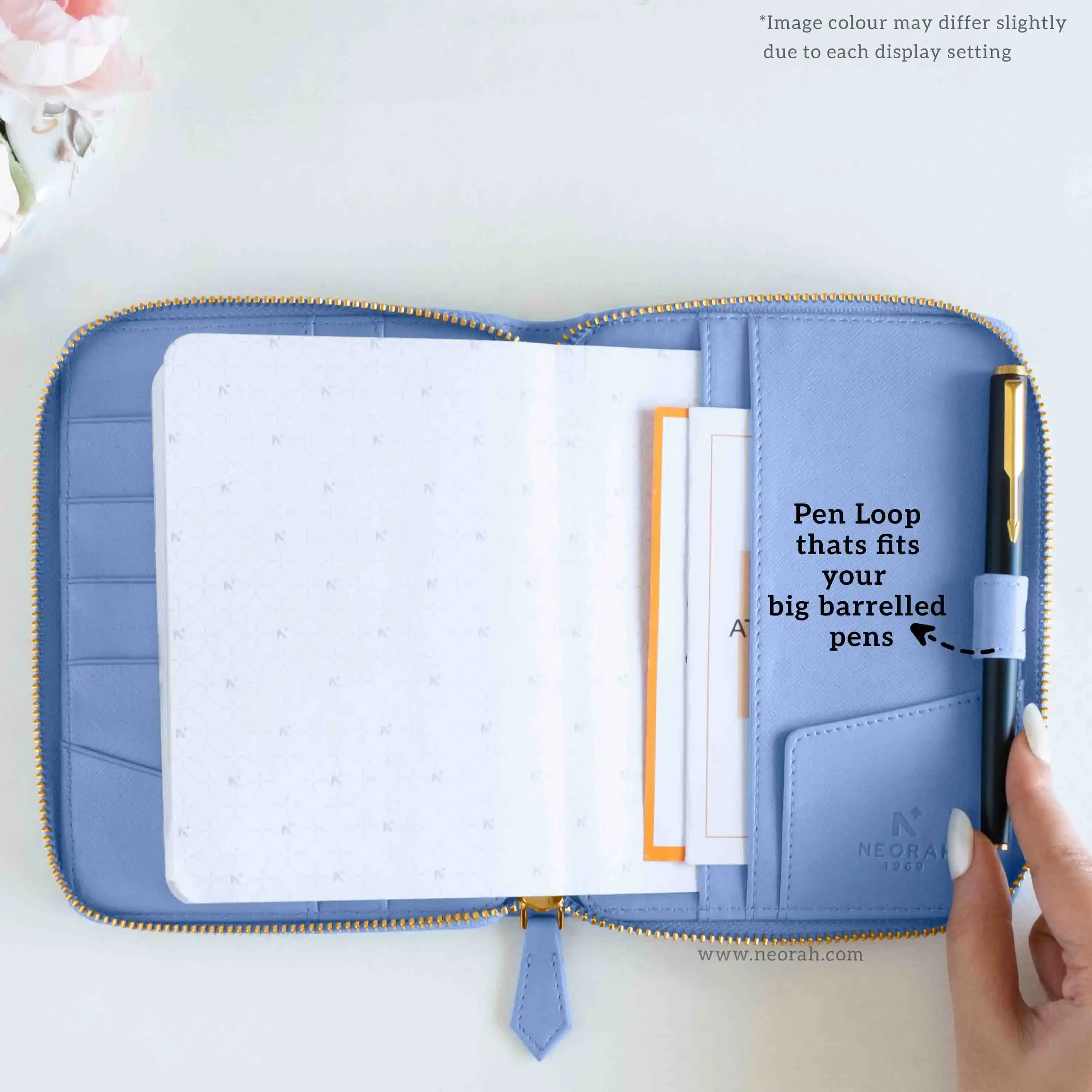 A6 - REFILLABLE QUILTED ORGANISER SLEEVE - ZIP - Image 79