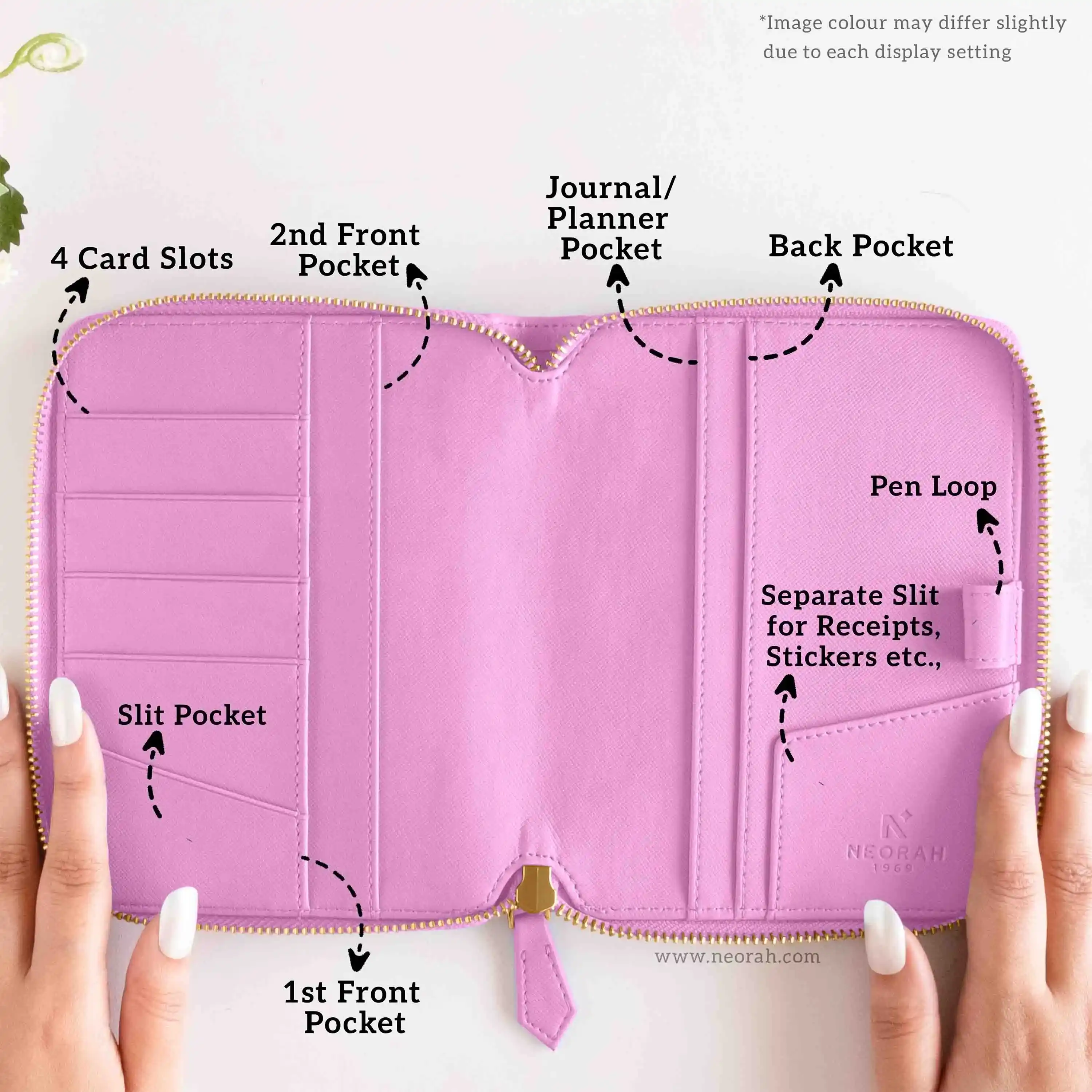 A6 - REFILLABLE QUILTED ORGANISER SLEEVE - ZIP - Image 84