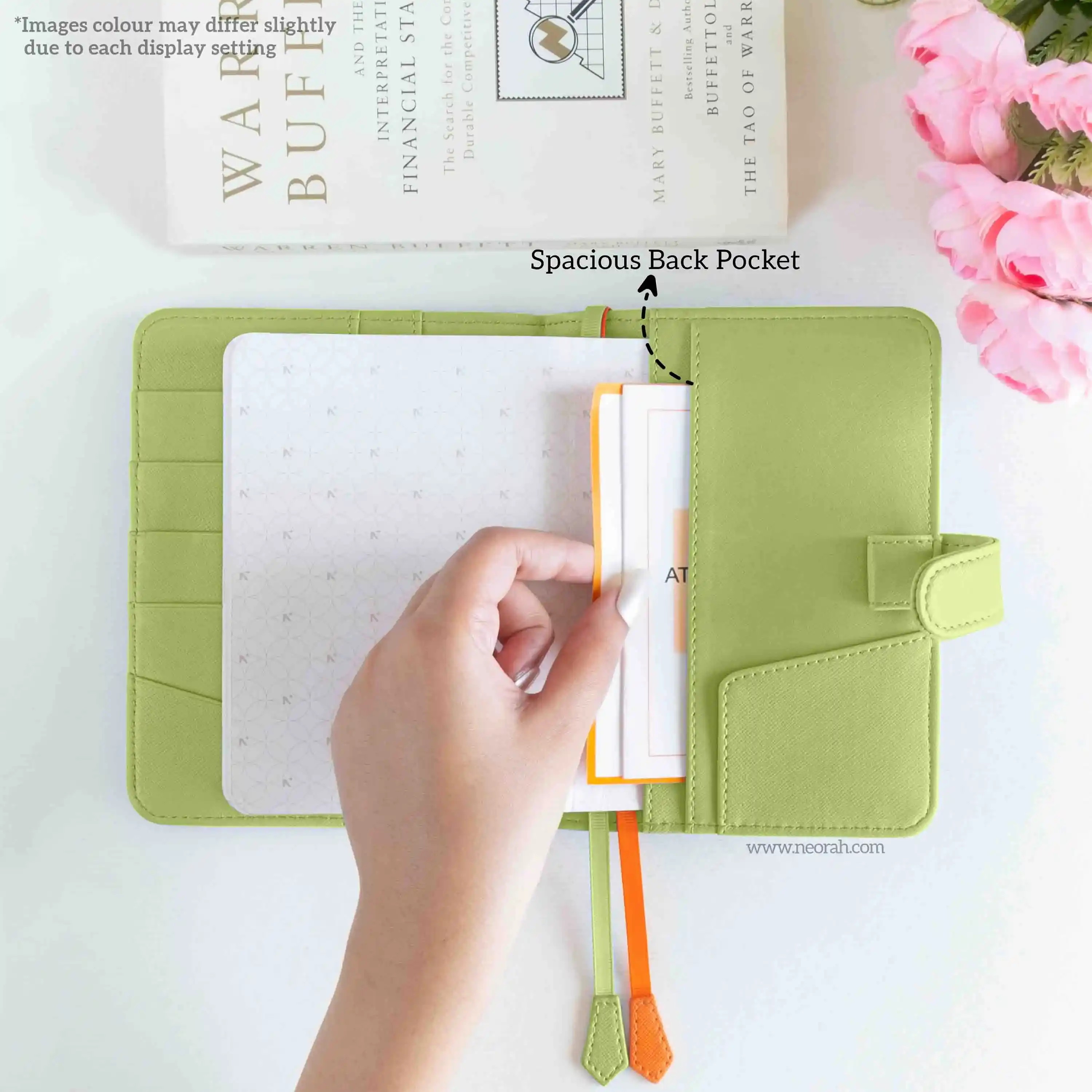 A6 - REFILLABLE ORGANISER SLEEVE - SNAP BUTTON - Image 112
