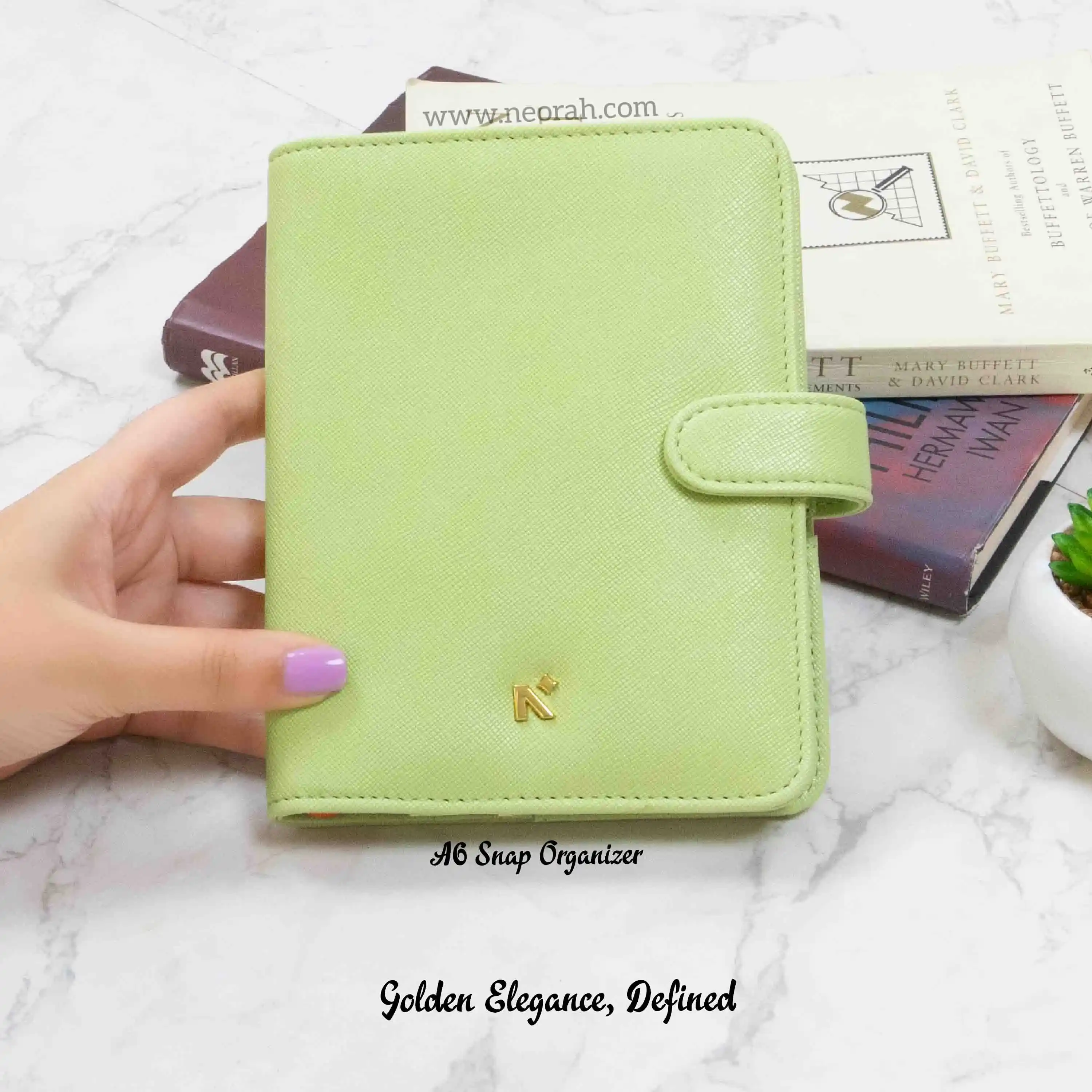 A6 - REFILLABLE ORGANISER SLEEVE - SNAP BUTTON - Image 114