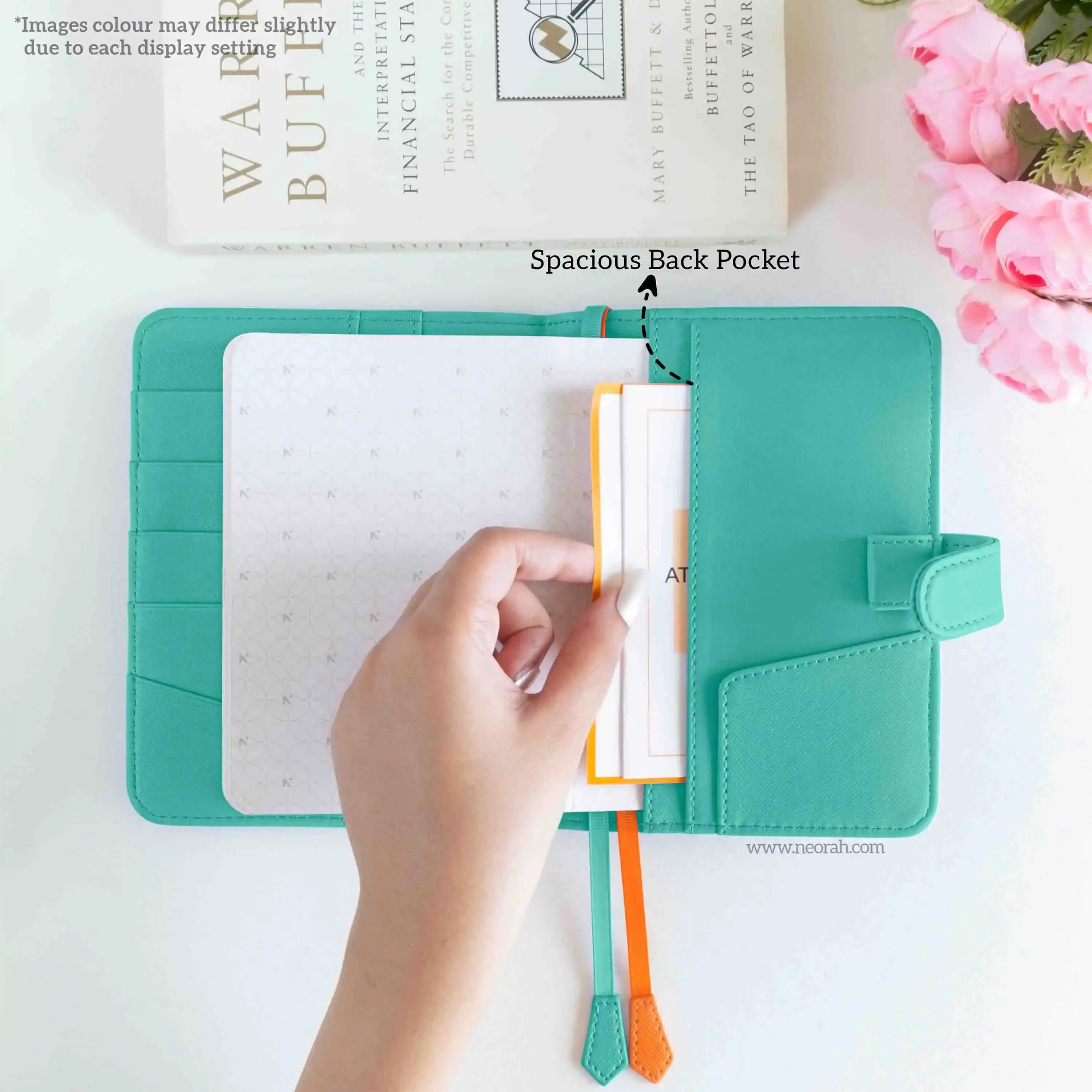 A6 - REFILLABLE ORGANISER SLEEVE - SNAP BUTTON - Image 154