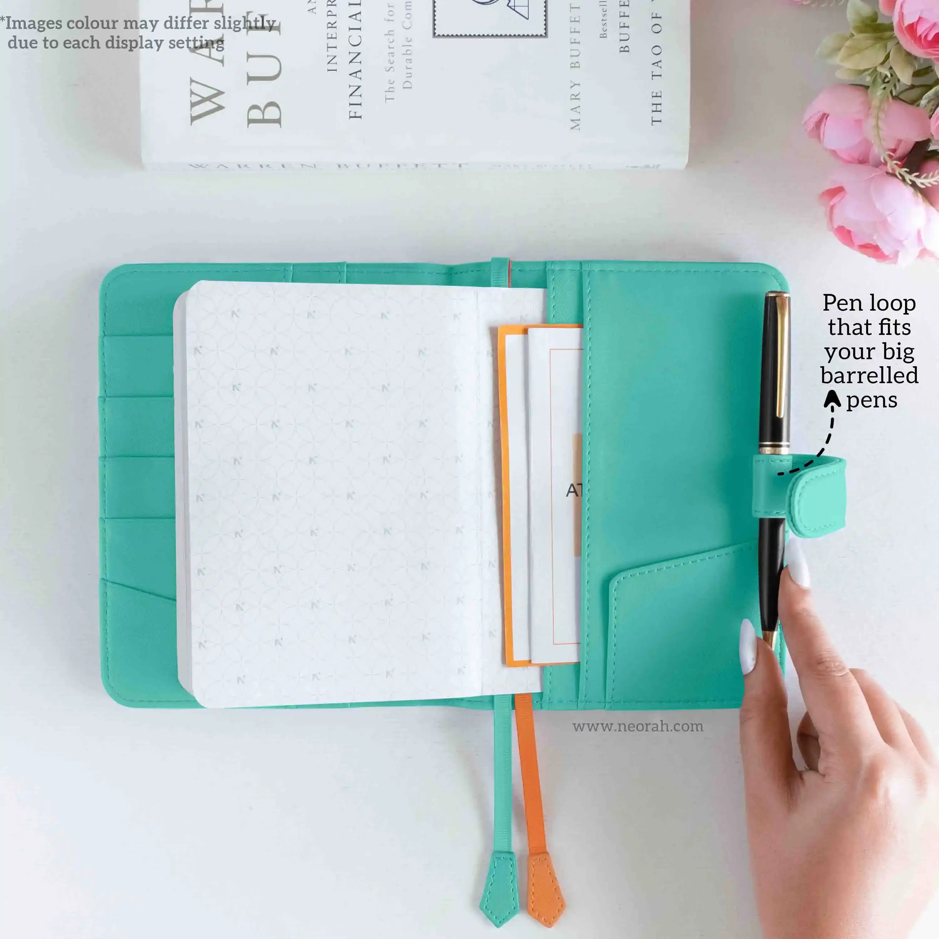 A6 - REFILLABLE ORGANISER SLEEVE - SNAP BUTTON - Image 155