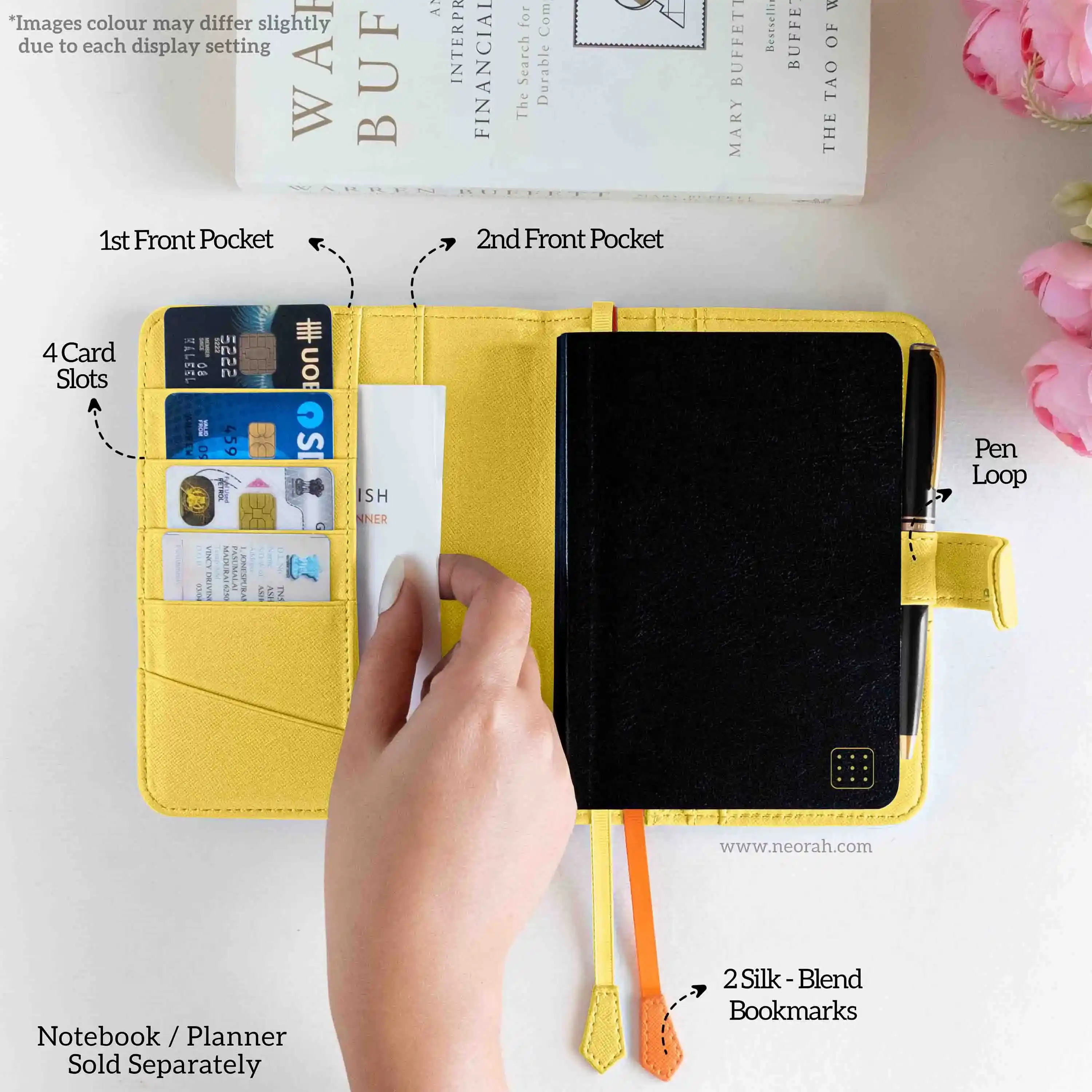 A6 - REFILLABLE ORGANISER SLEEVE - SNAP BUTTON - Image 160